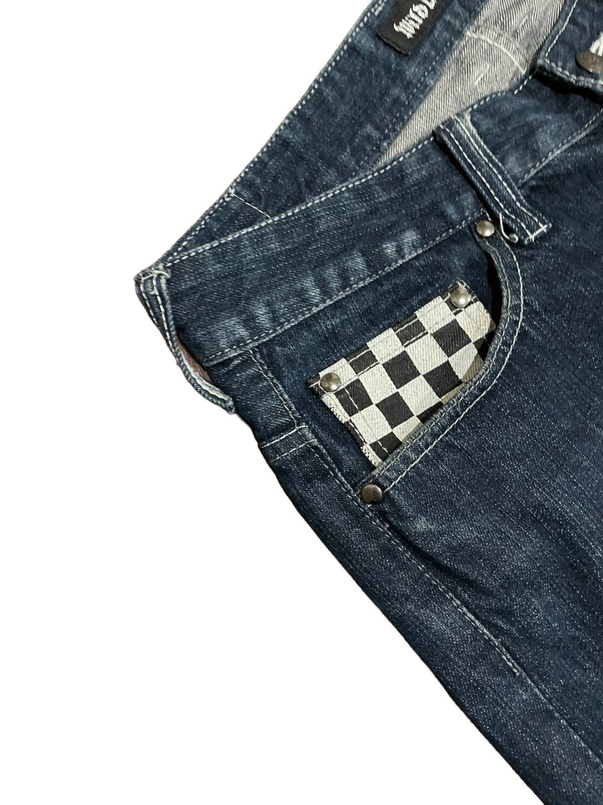 If Six Was Nine × Japanese Brand Japanese Wild Life Skull Jeans Size US 34 / EU 50 - 5 Thumbnail