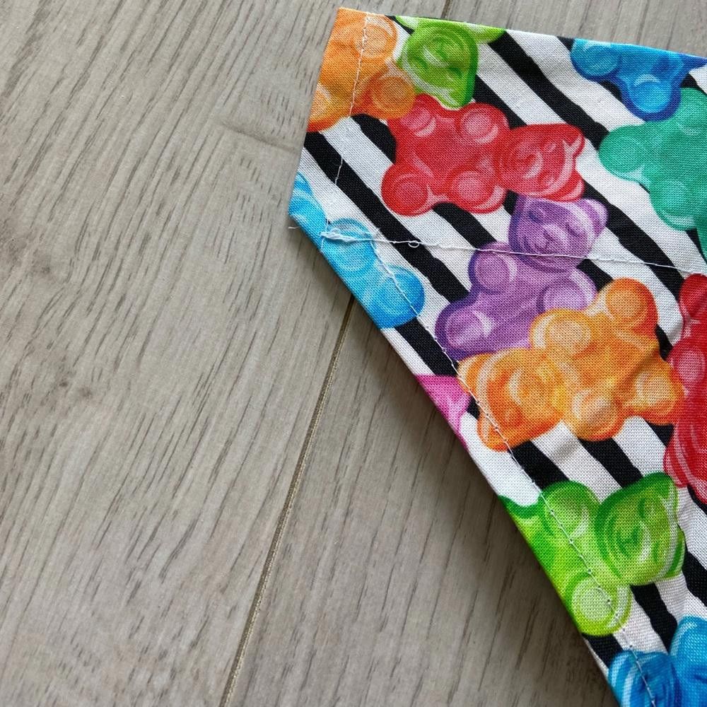 Designer Gummie and Orange Dog Bandana Size ONE SIZE - 4 Thumbnail