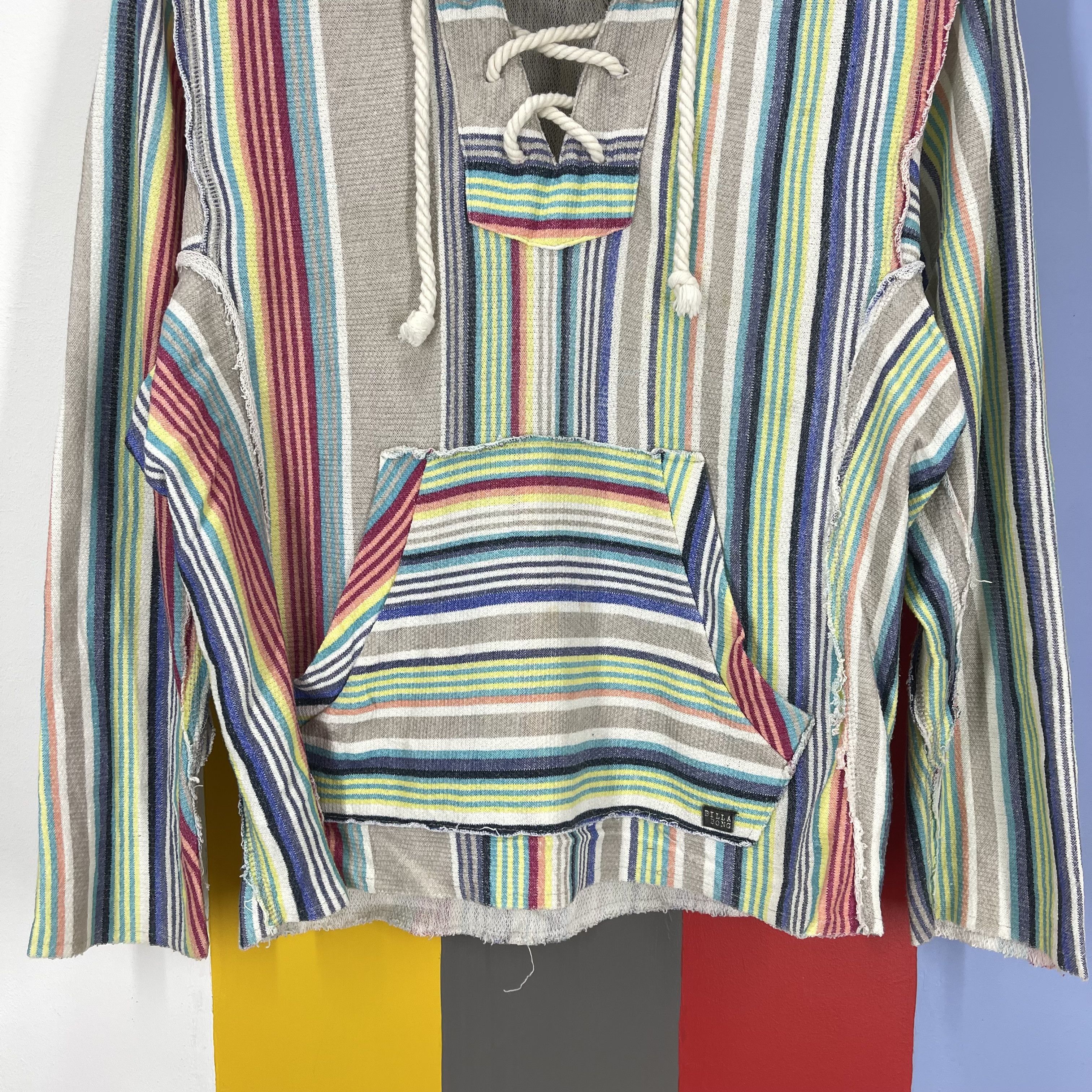 Billabong BILLABONG Nice Design Striped Hoodie #1921/10 Size US M / EU 48-50 / 2 - 3 Thumbnail