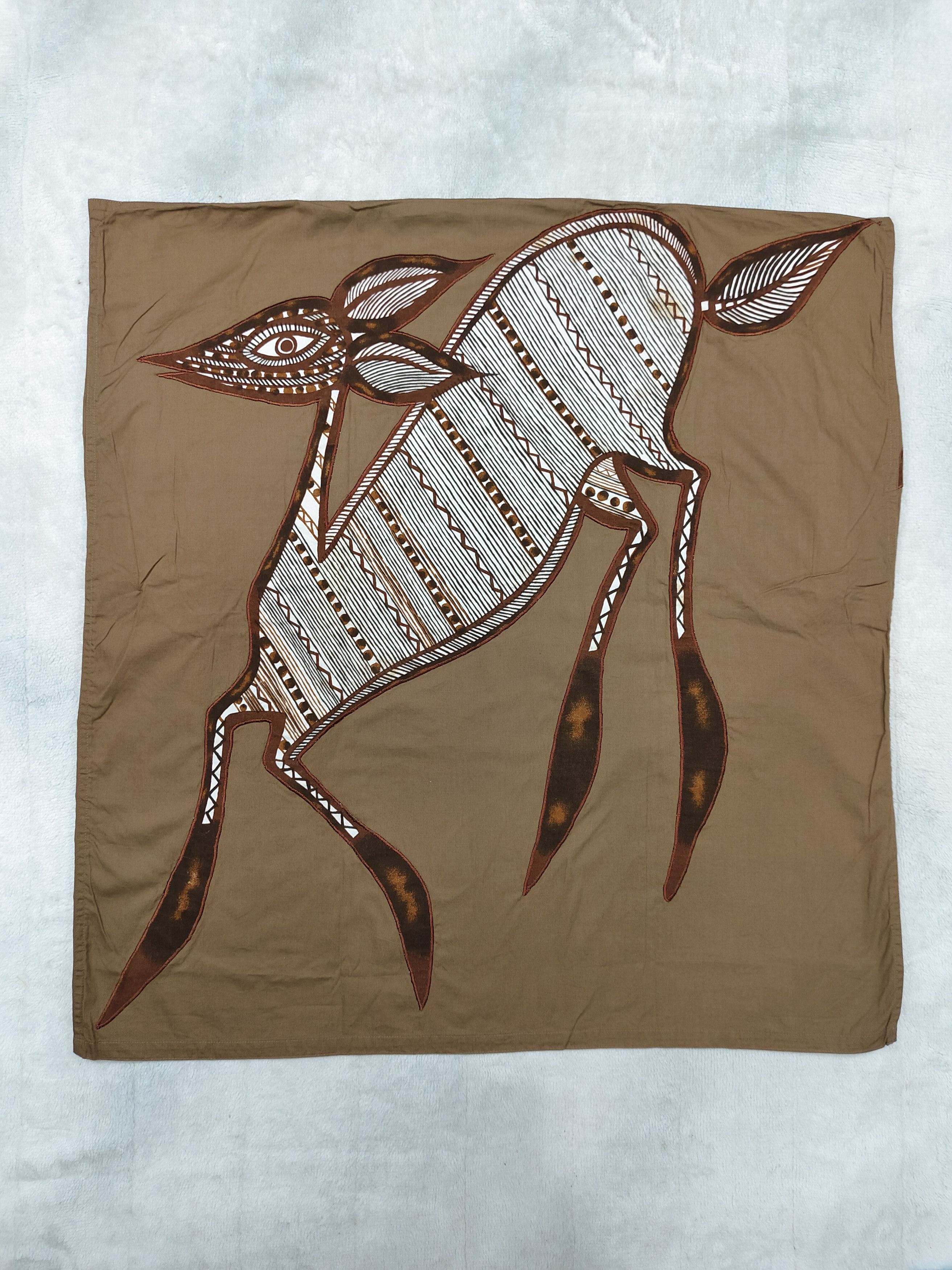 Kansai Yamamoto ARCHIVE📕80s Kansai Ethnic Totemic Mouse Deer Art Shirt Size US M / EU 48-50 / 2 - 3 Thumbnail