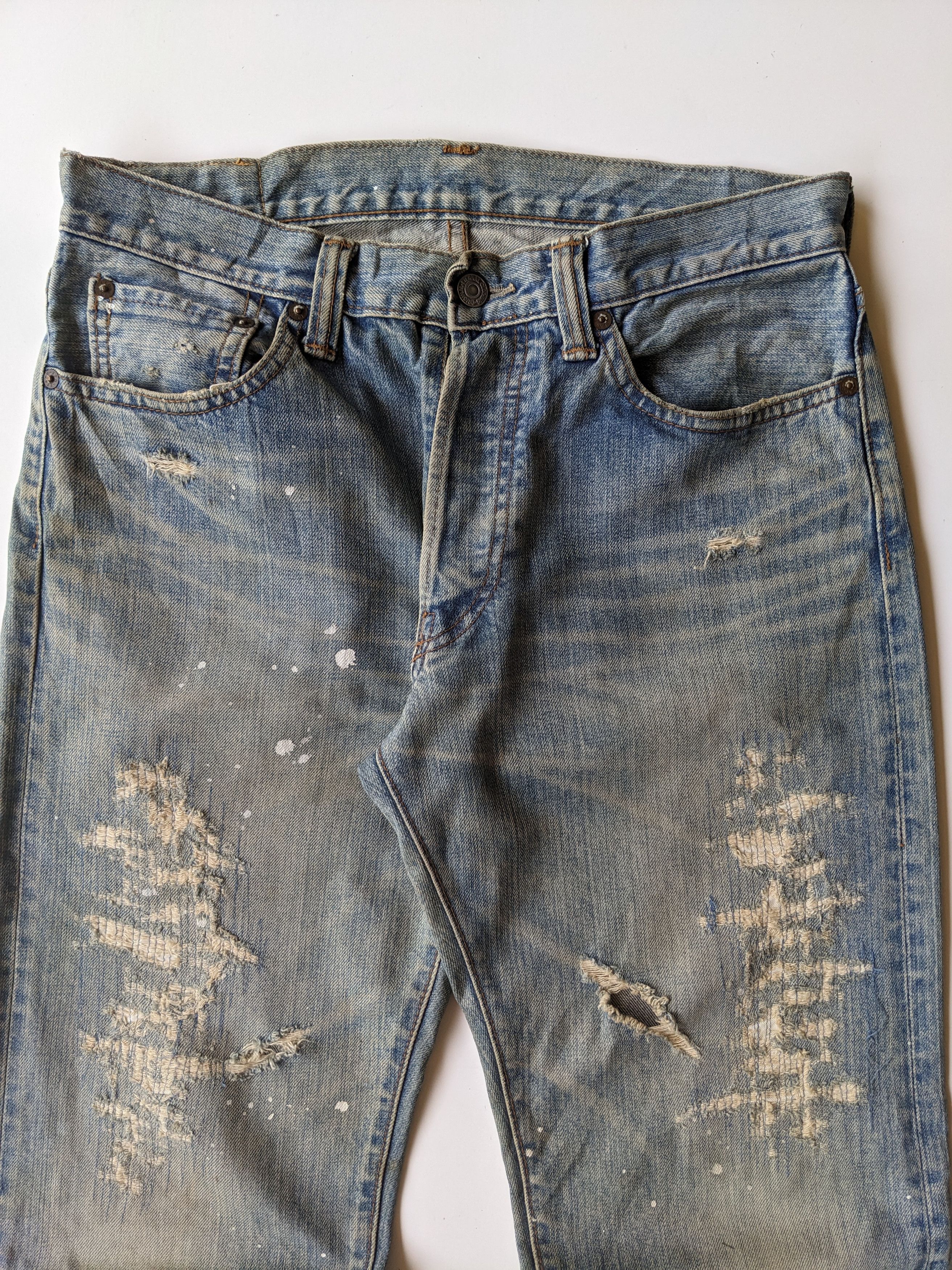 Eternal × Japanese Brand Eternal ripped jeans like Number (N)ine Size US 32 / EU 48 - 3 Thumbnail