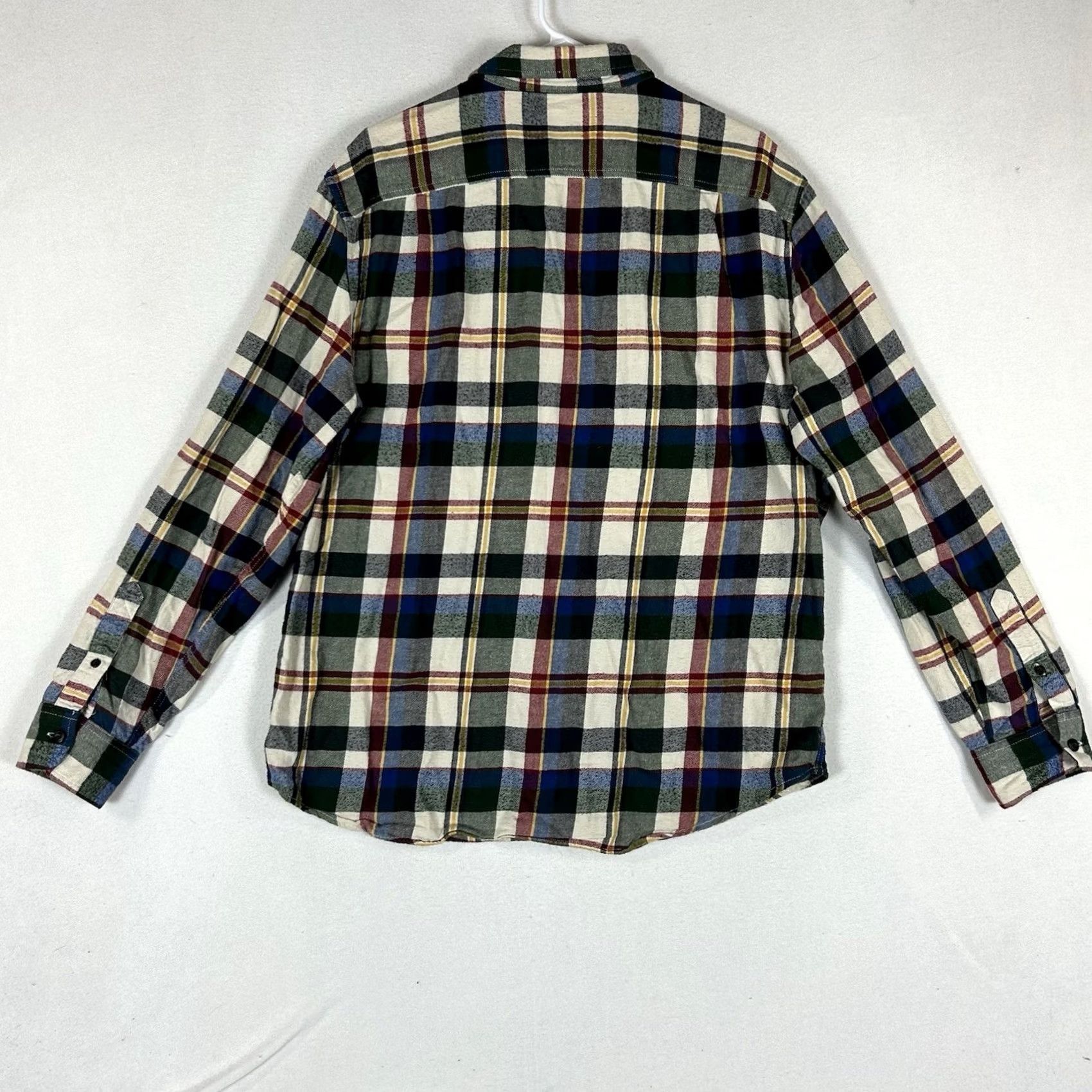 American Eagle Outfitters American Eagle Button-Up Flannel Shirt Mens XL Plaid Long Sleeve Casual 100% Cotton Relaxed Comfort Top Size US XL / EU 56 / 4 - 7 Thumbnail