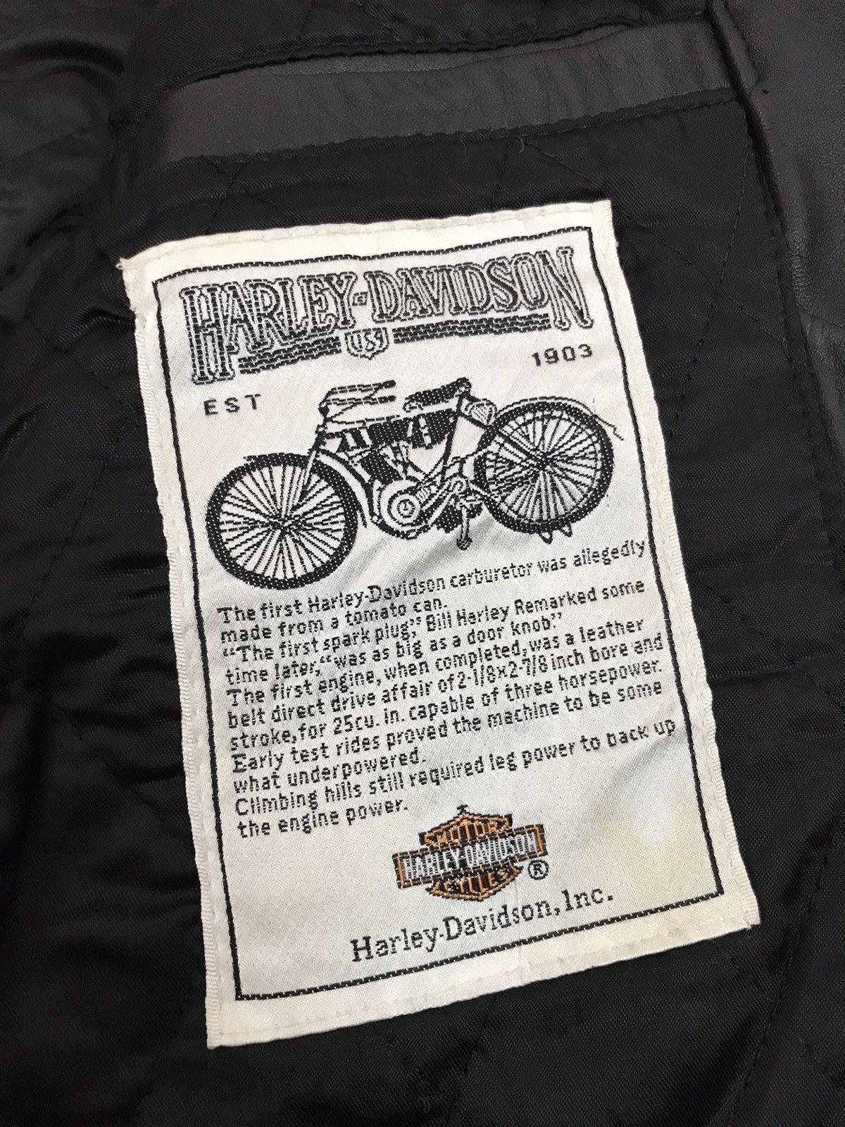Harley Davidson Harley Davidson Black Leather Motorcycle Jacket Size US S / EU 44-46 / 1 - 8 Thumbnail