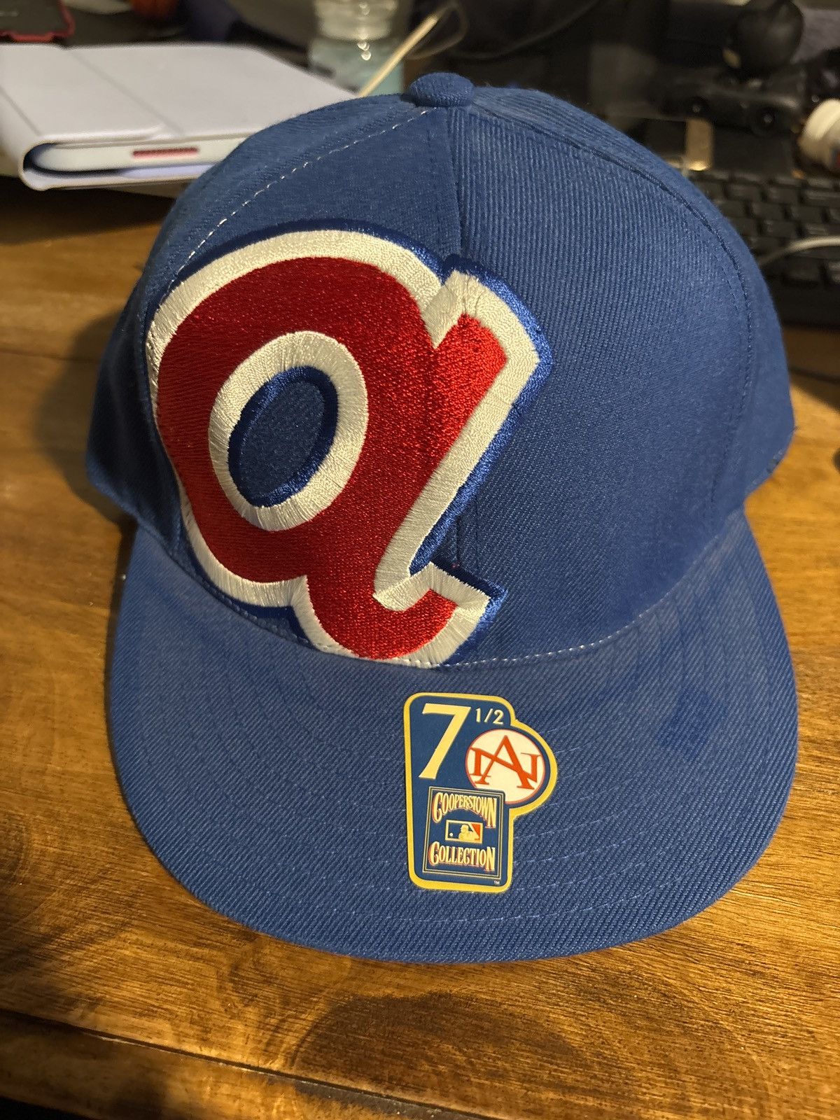 Cooperstown Collection Vintage atlanta fitted cap Size 40 - 1 Thumbnail