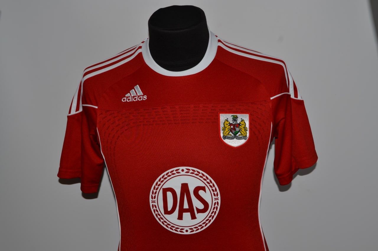 Adidas × F.C. Real Bristol × Vintage Adidas FC Bristol City Black Thorn Shirt Size S Size US S / EU 44-46 / 1 - 2 Thumbnail