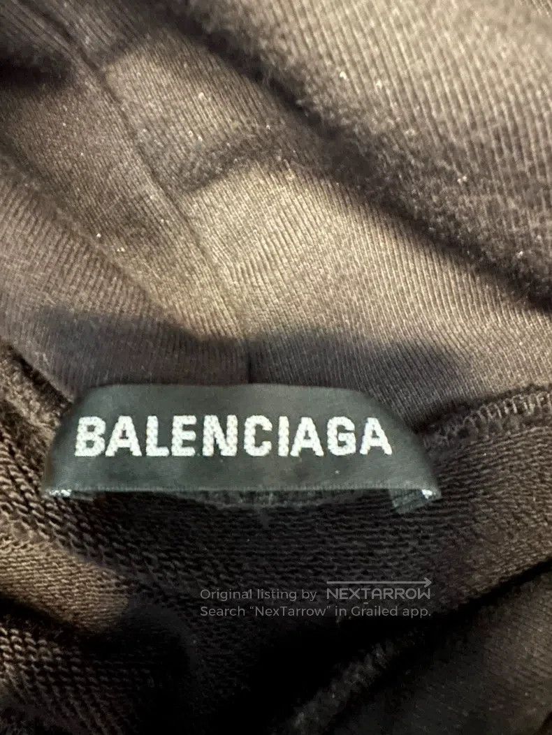 Balenciaga Balenciaga Black Sweatshirt Size US M / EU 48-50 / 2 - 3 Thumbnail