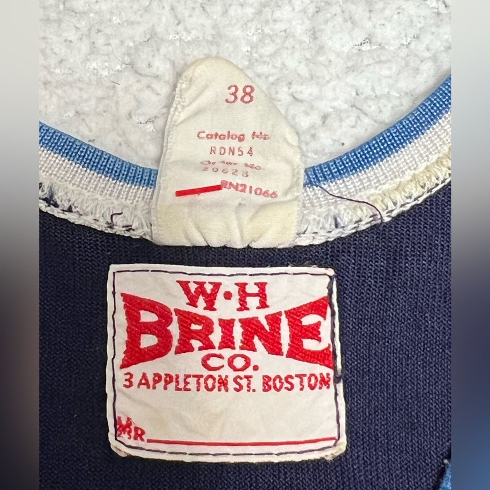 Other 1950s WH Brine Millbrook High Basketball Jersey SIZE 38 RARE Size US M / EU 48-50 / 2 - 5 Thumbnail