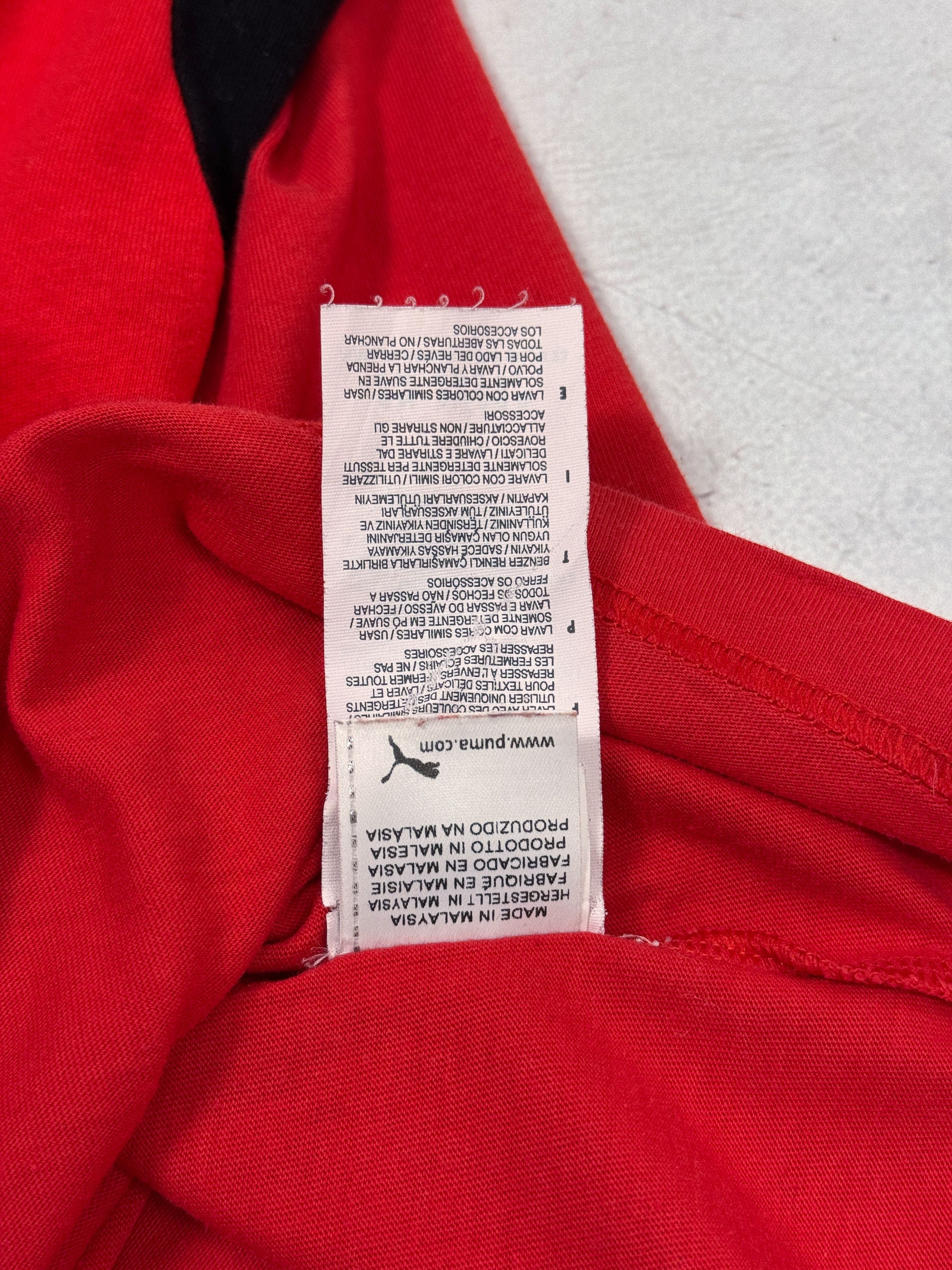 Ferrari Puma & Scuderia Ferrari Polo T-Shirt Santander Pirelli F1 Size US XL / EU 56 / 4 - 16 Thumbnail