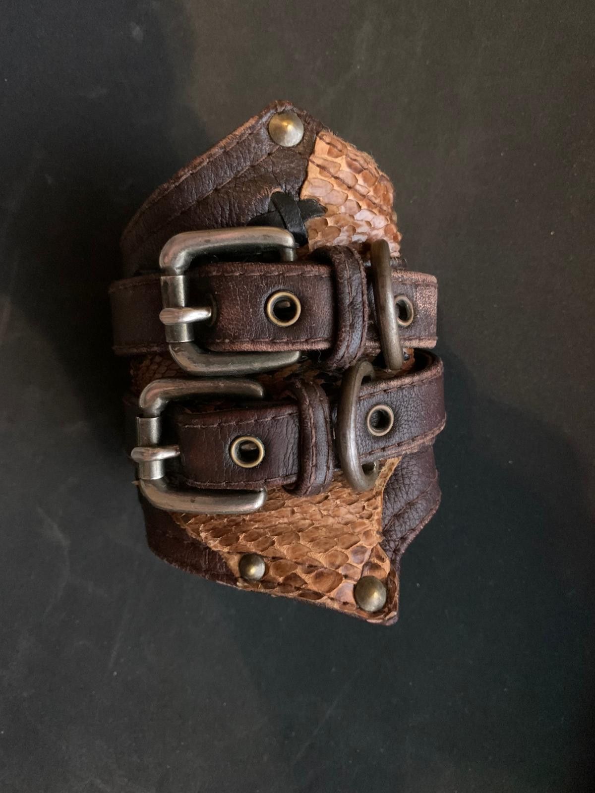 KMRii KMRii 2004 Archive Leather Bracelet – Extremely Rare Size ONE SIZE - 3 Thumbnail
