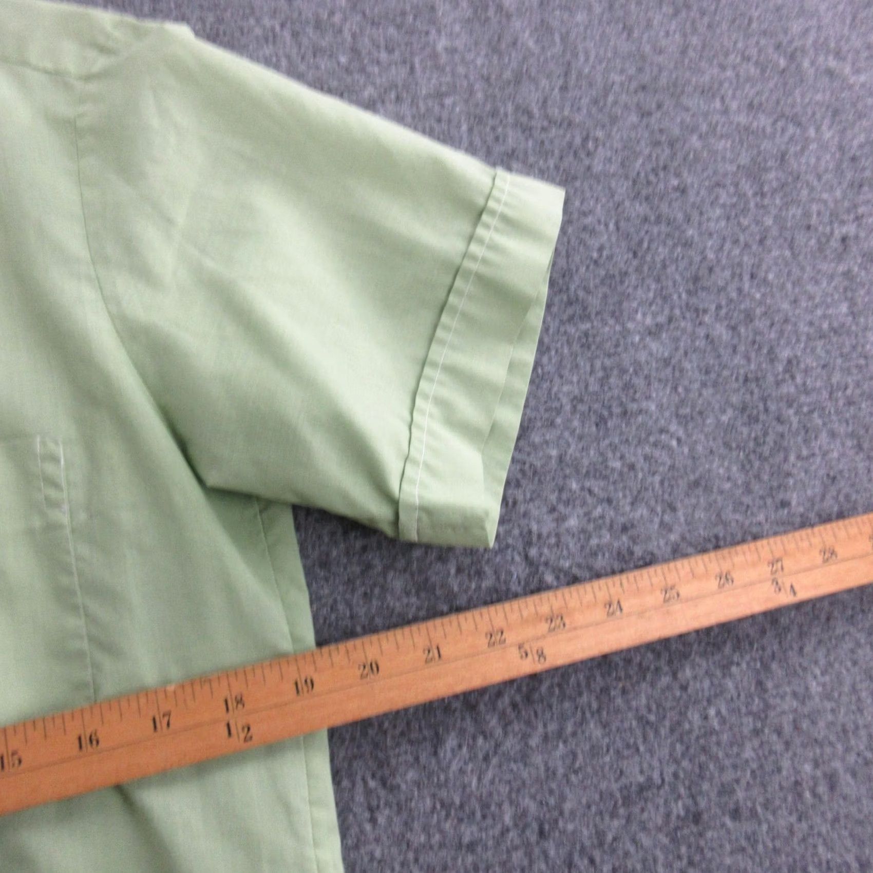 McGregor VINTAGE McGregor Shirt Mens Medium Green Short Sleeve Four Pocket Casual 60s Size US M / EU 48-50 / 2 - 4 Thumbnail