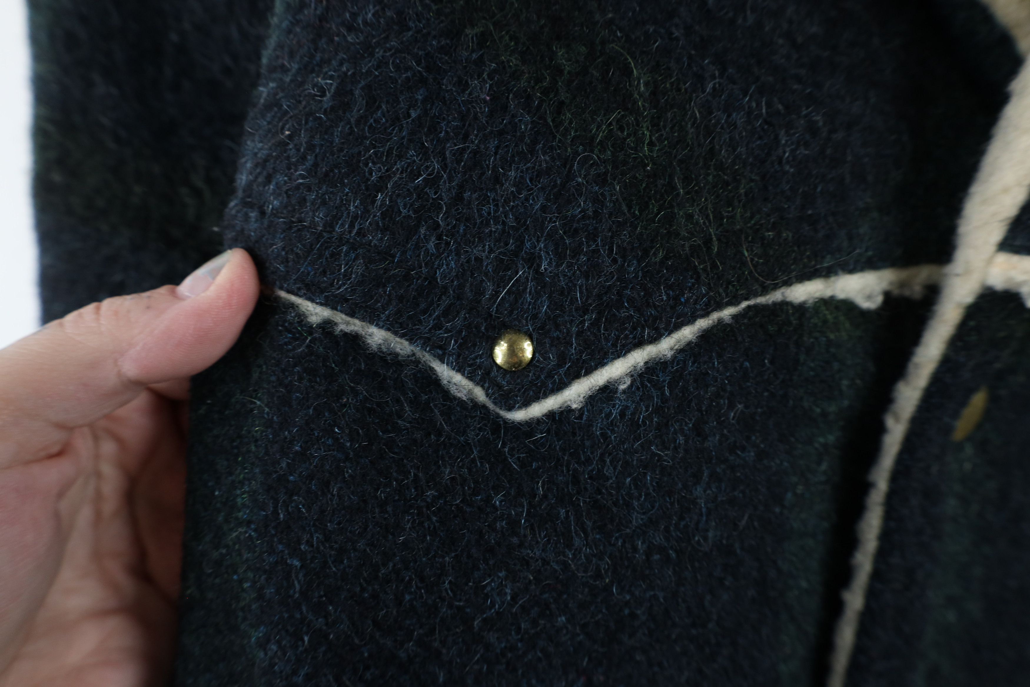 Vintage Vtg 50s 60s McGregor Deep Pile Fleece Wool Jacket USA Size US L / EU 52-54 / 3 - 5 Thumbnail