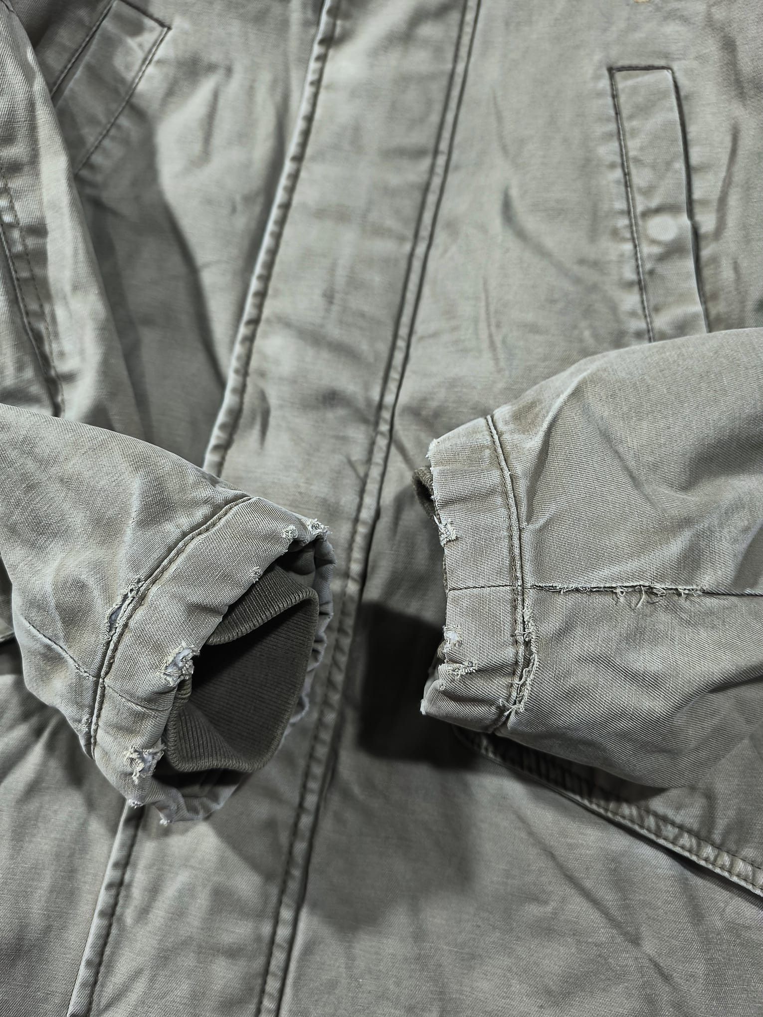 Levi's trashed vintage 90s levis red tab parka jacket furhood Size US XL / EU 56 / 4 - 6 Thumbnail