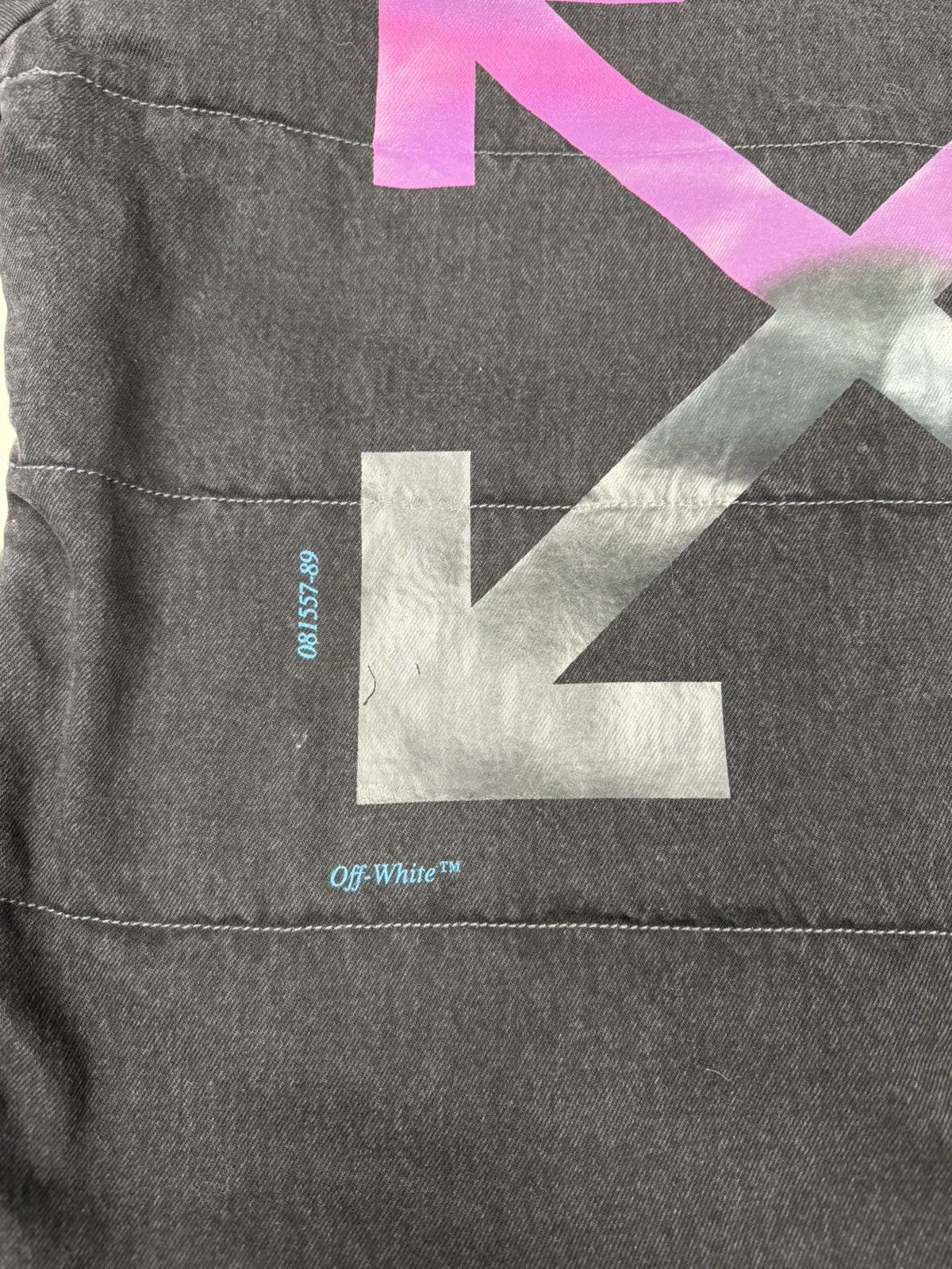 Off-White Off-White Denim Puffer Shirt Size US M / EU 48-50 / 2 - 7 Thumbnail