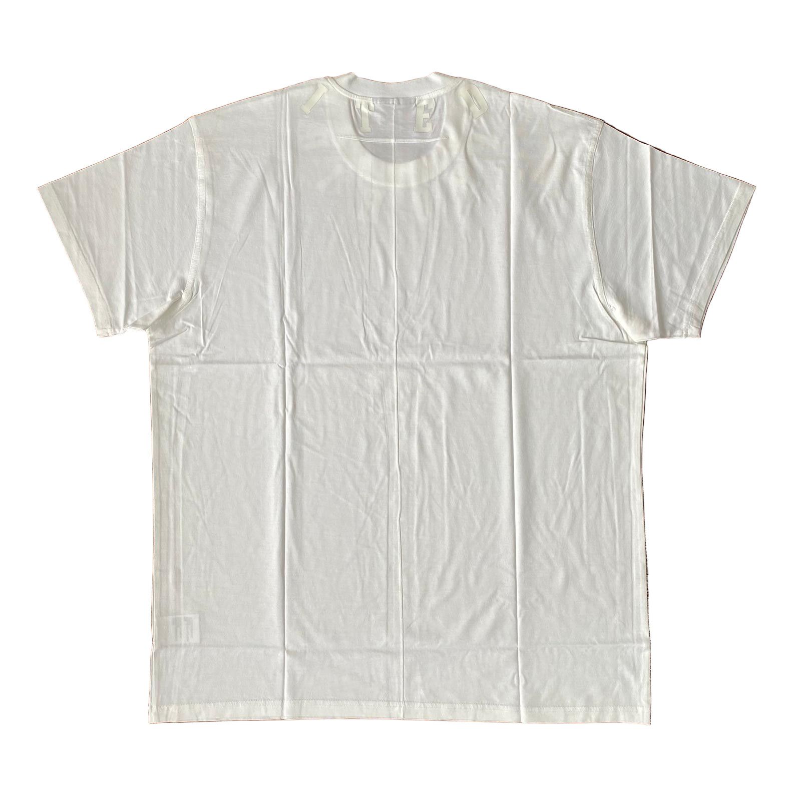 Givenchy White Prohibited Collar Print Oversized T-Shirt Size US L / EU 52-54 / 3 - 4 Thumbnail