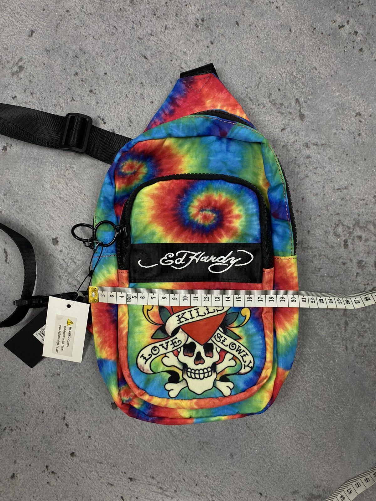 Christian Audigier 🔥Ed Hardy crossbody bag LSD vintage acg Size ONE SIZE - 8 Thumbnail