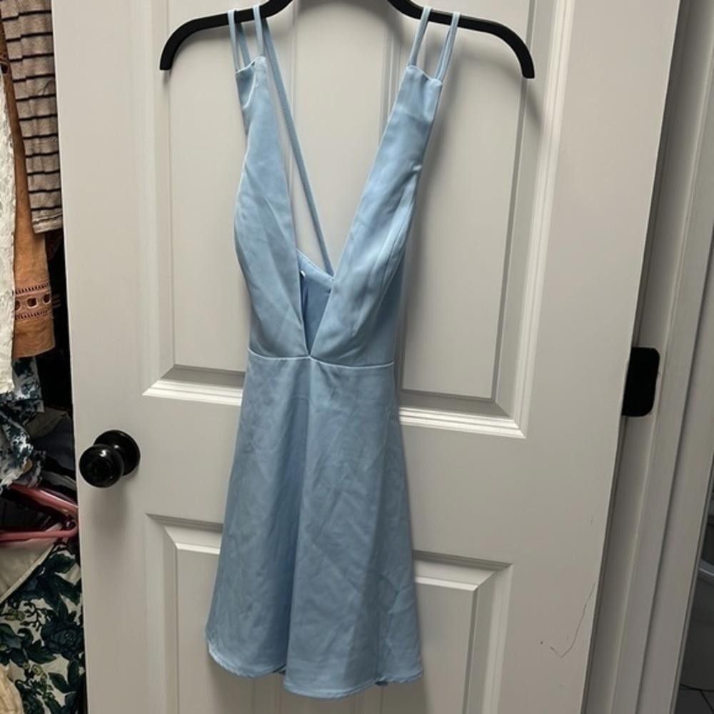 Designer By the way blue skater dress Size XS / US 0-2 / IT 36-38 - 3 Thumbnail