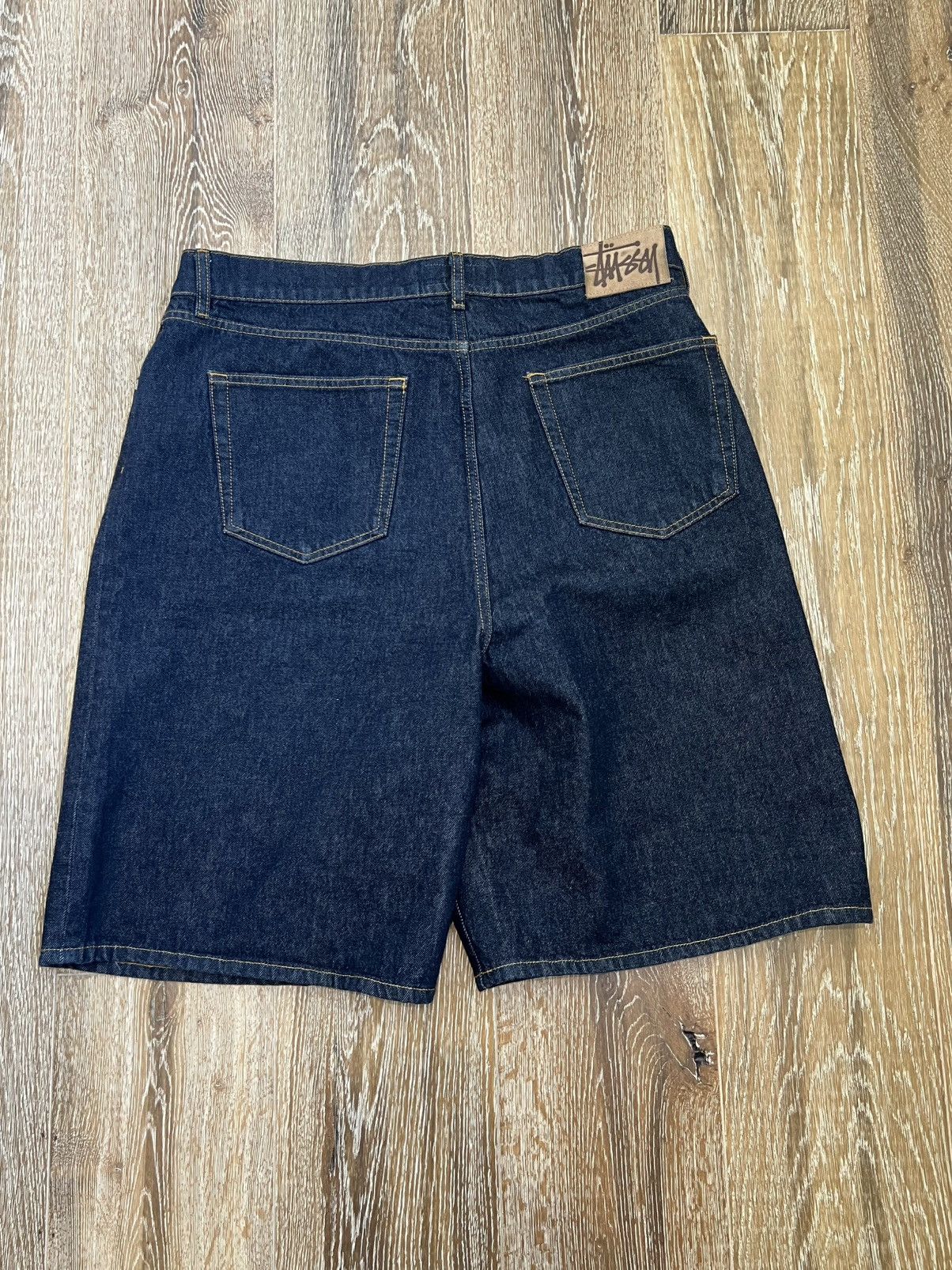 Stussy Stussy Big Ol Jean Shorts jorts Size US 36 / EU 52 - 2 Thumbnail