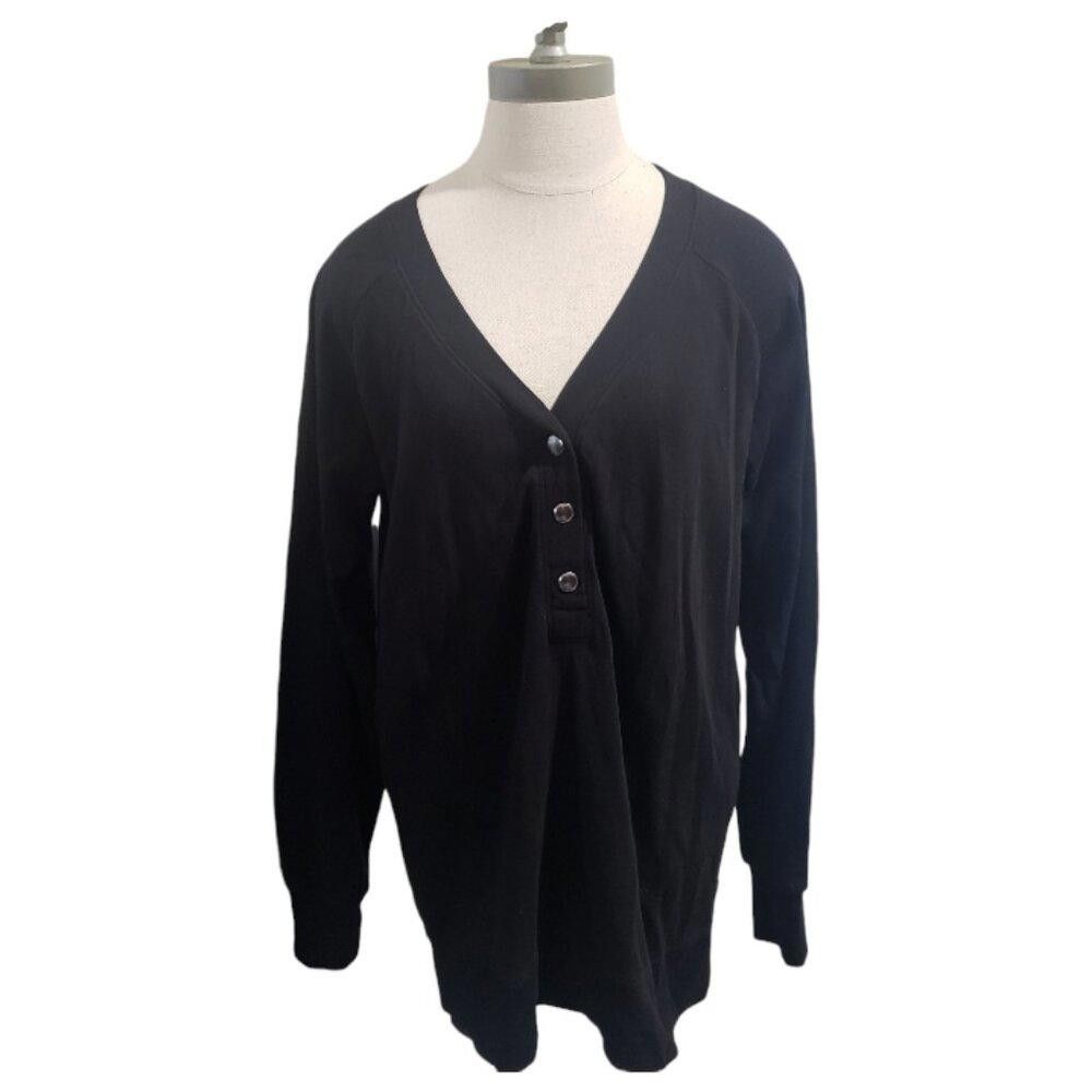 Patagonia CT1940 Pact Black Long Sleeve Pull over M Size M / US 6-8 / IT 42-44 - 1 Thumbnail