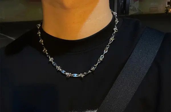 Jewelry Silver Chain Necklace Size ONE SIZE - 3 Thumbnail