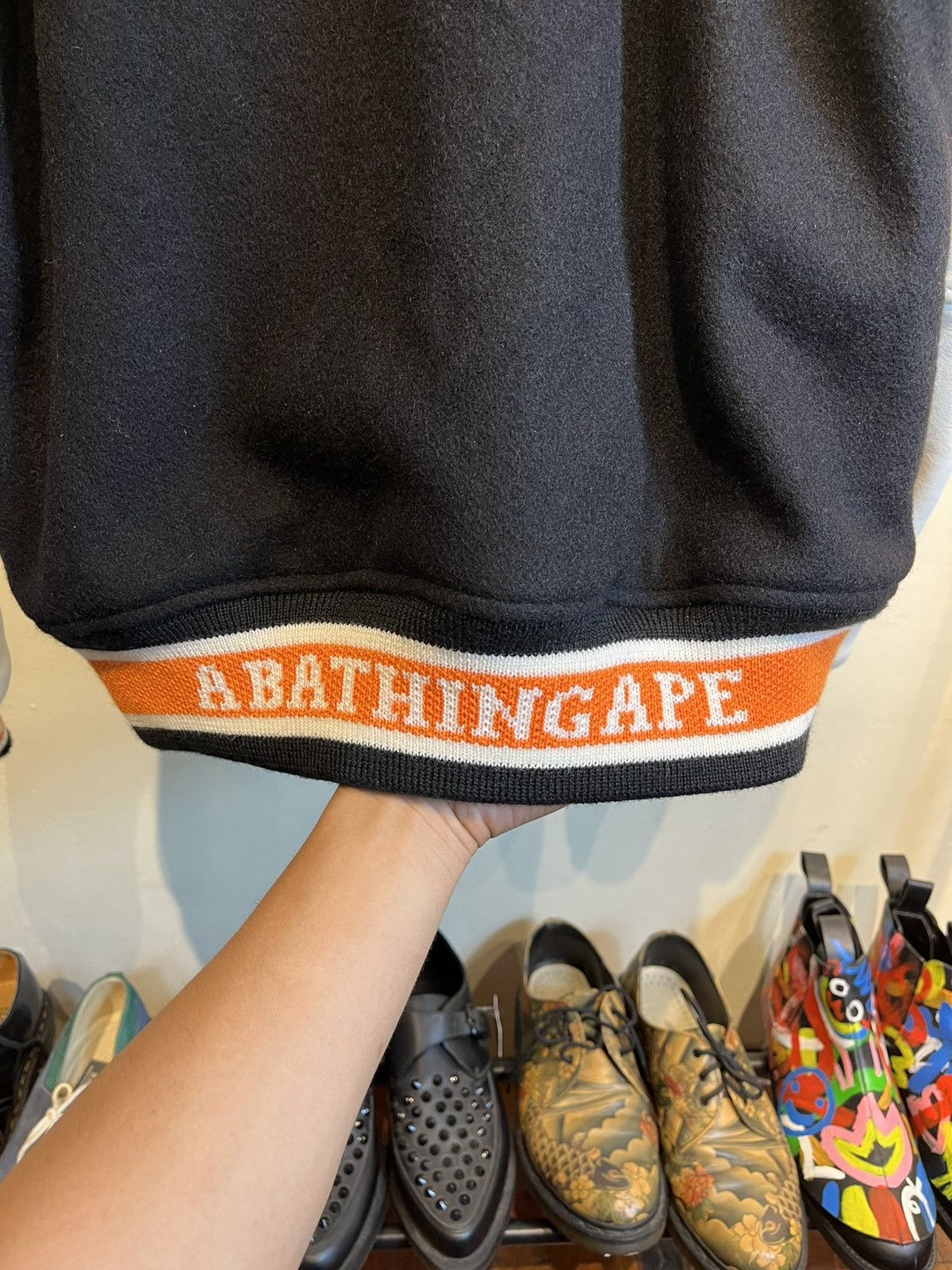 Bape Bape varsity Jacket Size US S / EU 44-46 / 1 - 13 Thumbnail