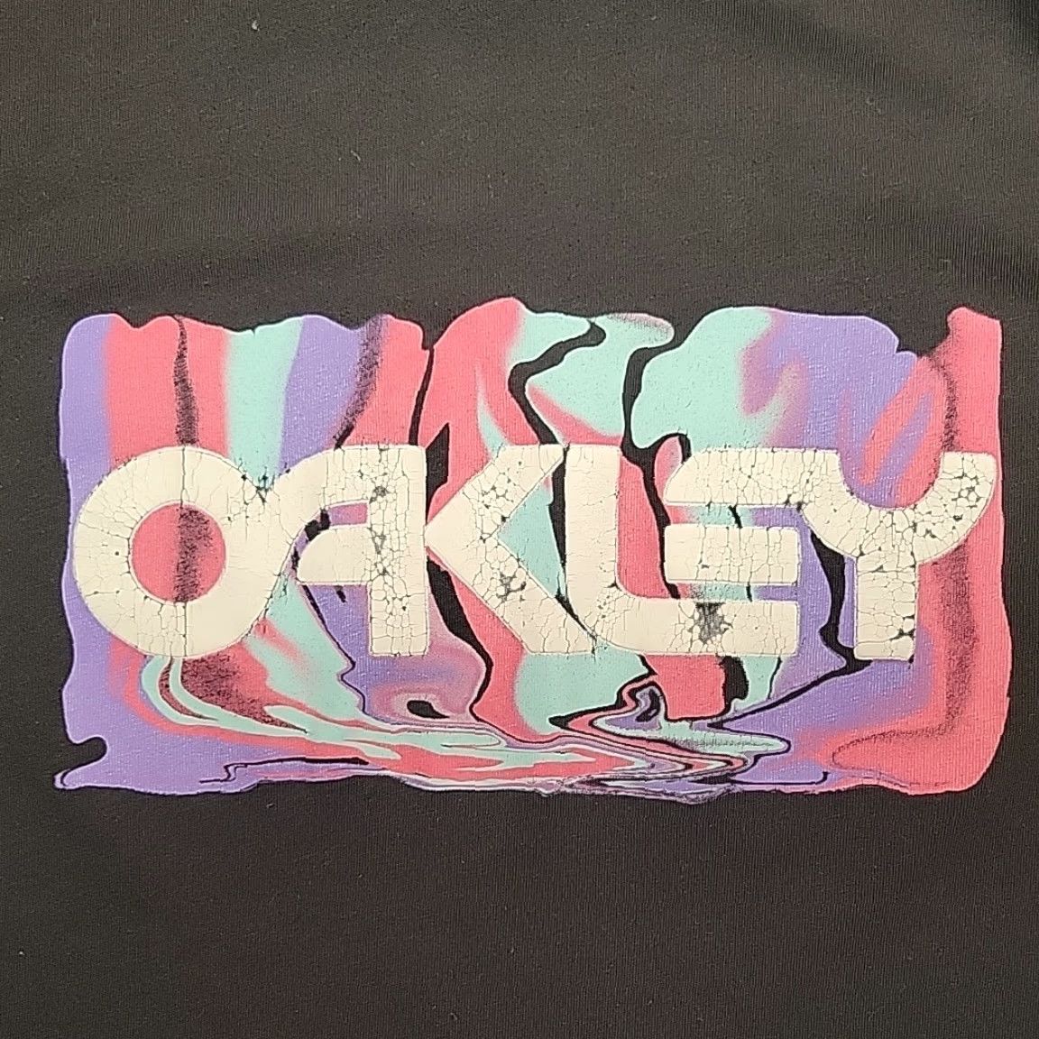 Oakley VINTAGE Oakley Shirt Mens Small Black Short Sleeve Crewneck Spellout Logo Buckle Casual Size US S / EU 44-46 / 1 - 2 Thumbnail