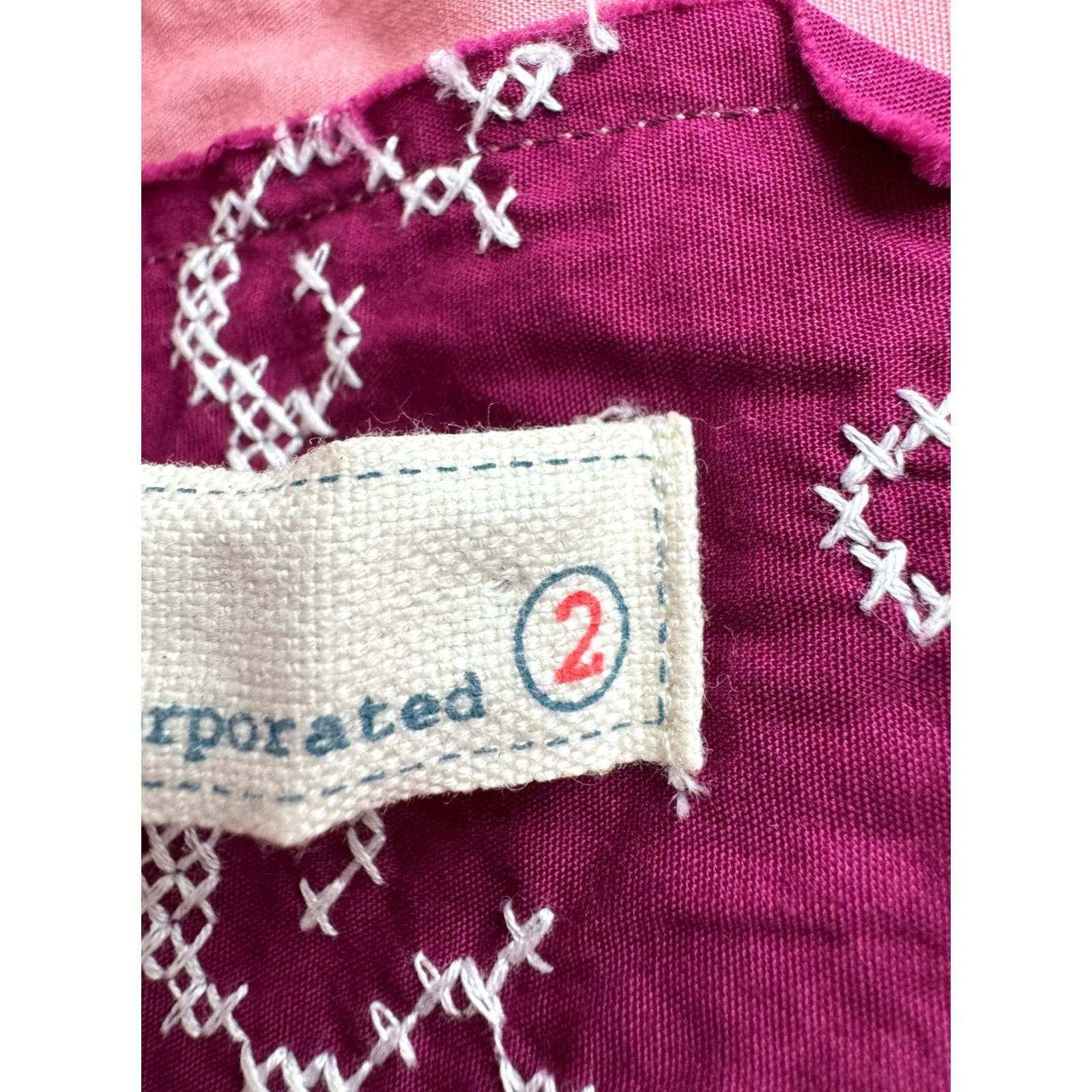 Pinko Odd Molly 2 Pink Boho Embroidered Cotton Tunic Dress Womens Size 2 Knee Length 76 cm XS-XL? Size XS / US 0-2 / IT 36-38 - 5 Thumbnail