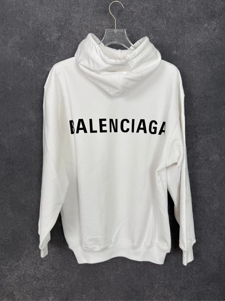 Balenciaga Balenciaga White hooded sweater Size US S / EU 44-46 / 1 - 2 Thumbnail
