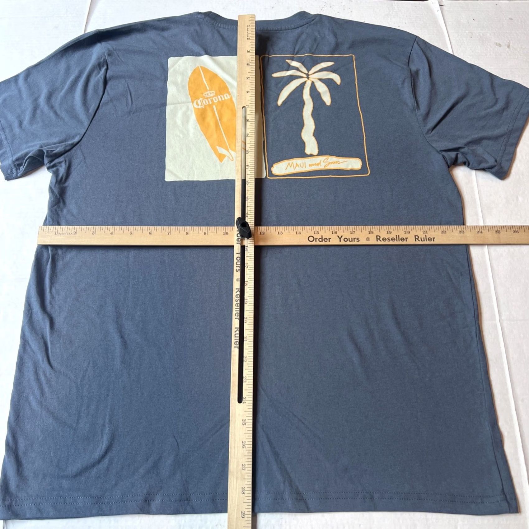 Vintage Maui & Sons Corona Beer Collab Surfer Shirt Adult XL Graphic Print Size US XL / EU 56 / 4 - 6 Thumbnail