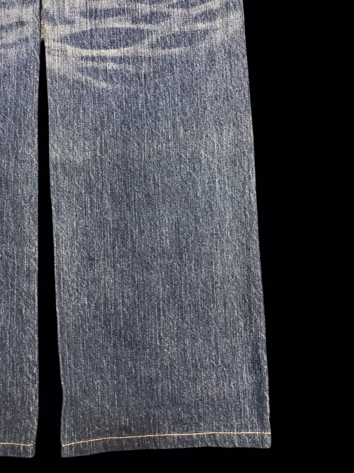 Japanese Brand 💥ARCHIVAL💥VINTAGE ET JAPAN CRAZY FADES RELAXED DENIM F392 Size US 32 / EU 48 - 17 Thumbnail