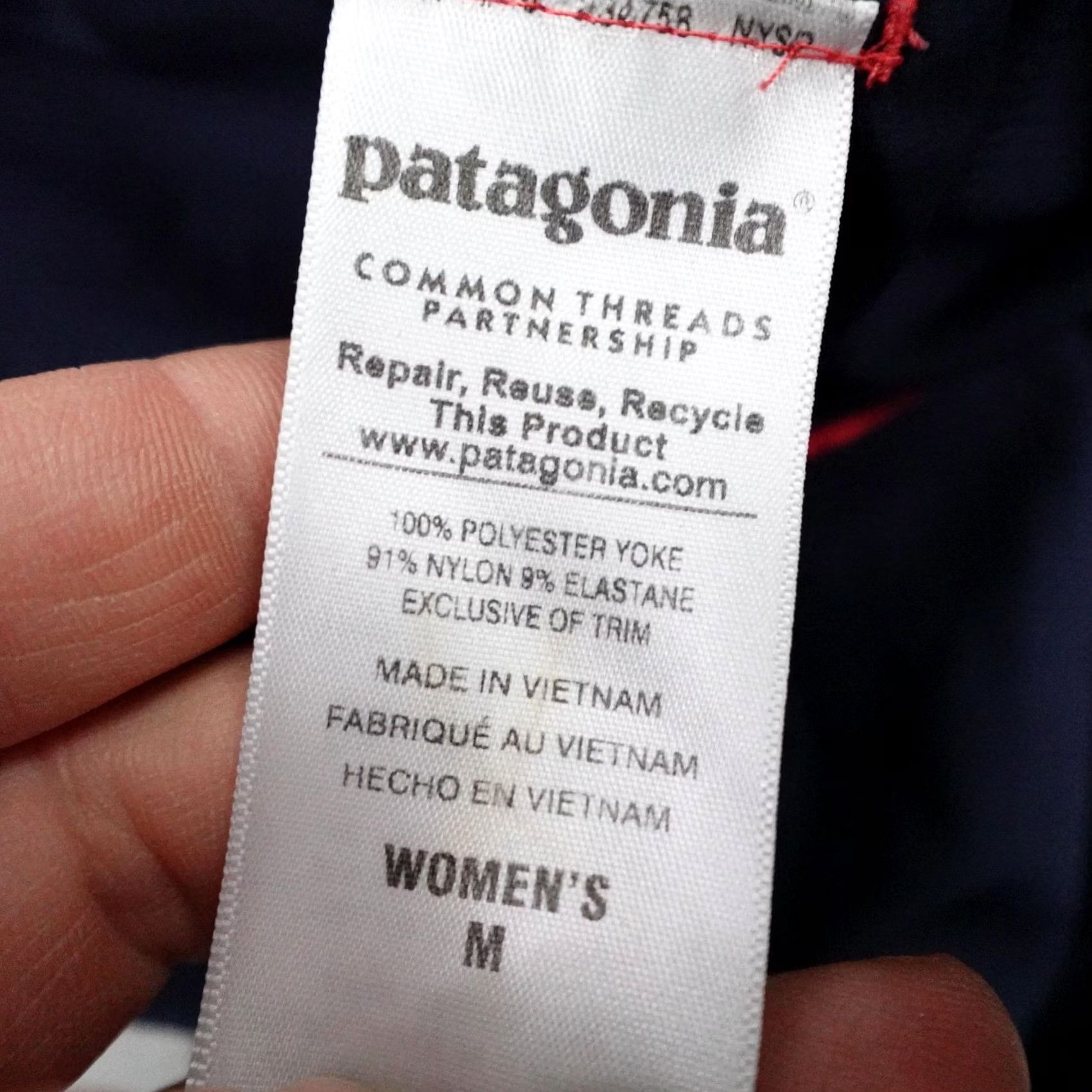 Patagonia Patagonia Womens Medium Blue Pink Strider Pro 3" Trail Running Athletic Shorts Size 32" / US 10 / IT 46 - 4 Thumbnail