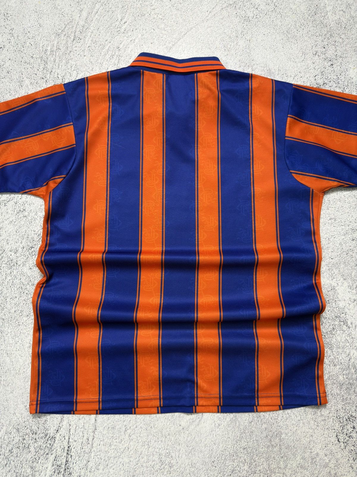 Adidas VINTAGE ADIDAS GLASGOW RANGERS 1993/1994 AWAY FOOTBALL SHIRT Size US M / EU 48-50 / 2 - 10 Thumbnail