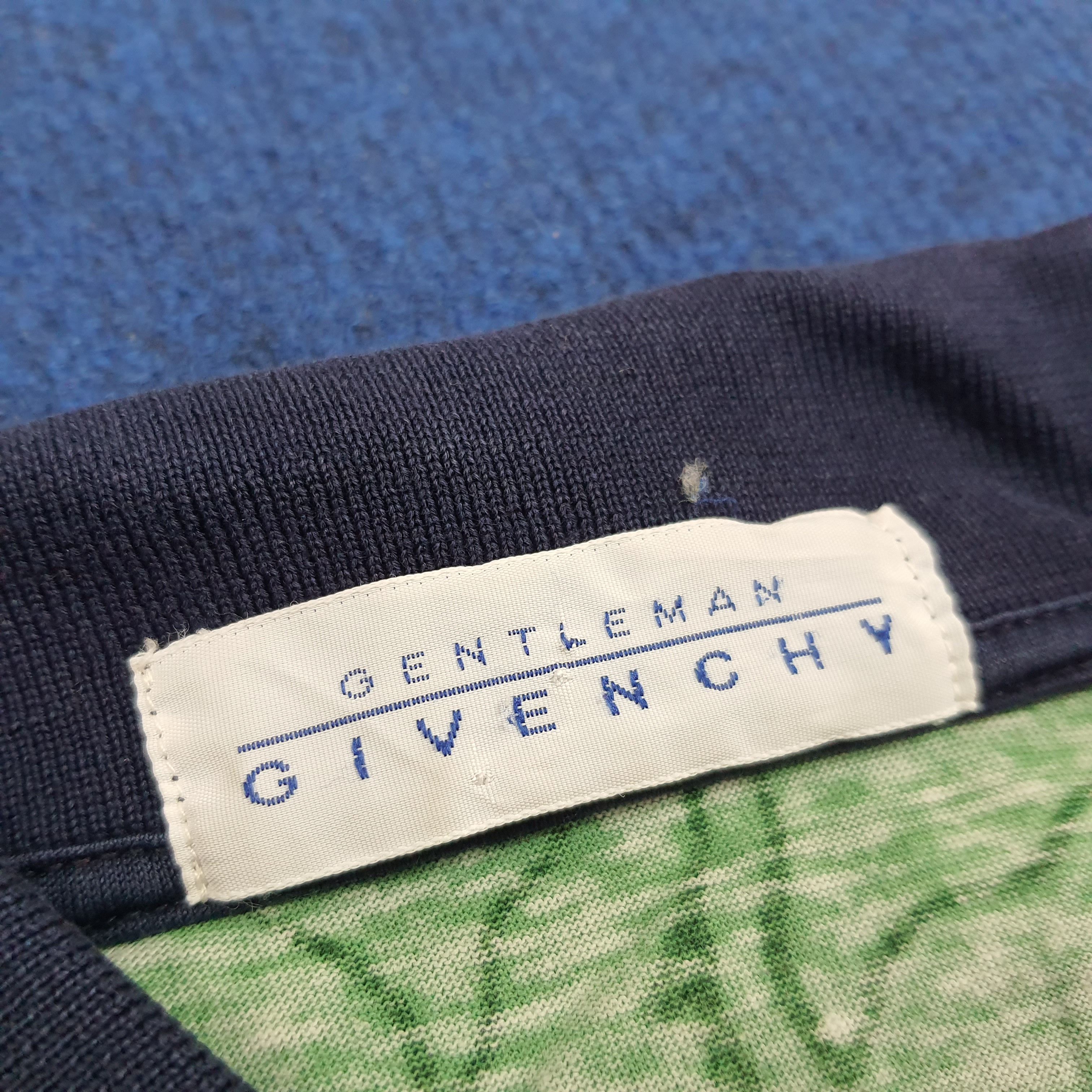 Givenchy × Vintage Vintage Givenchy Striped Designer Polo Shirt Size US M / EU 48-50 / 2 - 3 Thumbnail
