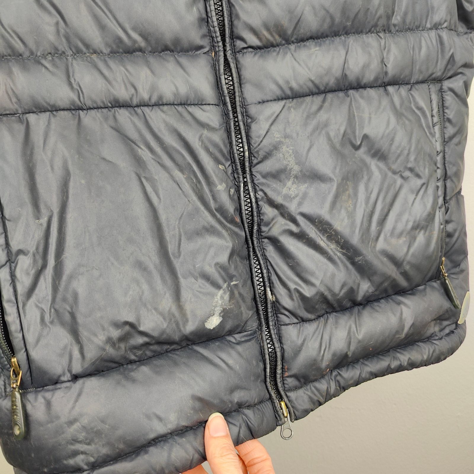 Nike Vintage Y2K Nike ACG Down Puffer Vest Womens Small Blue Size S / US 4 / IT 40 - 3 Thumbnail