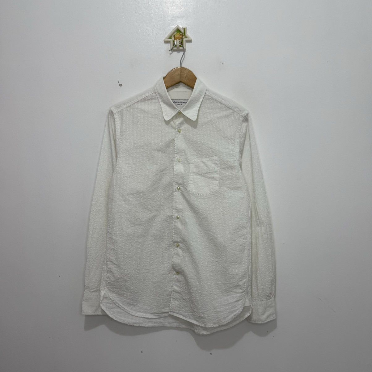 Officine Generale Officine Générale Button Down Polo Size US M / EU 48-50 / 2 - 1 Thumbnail