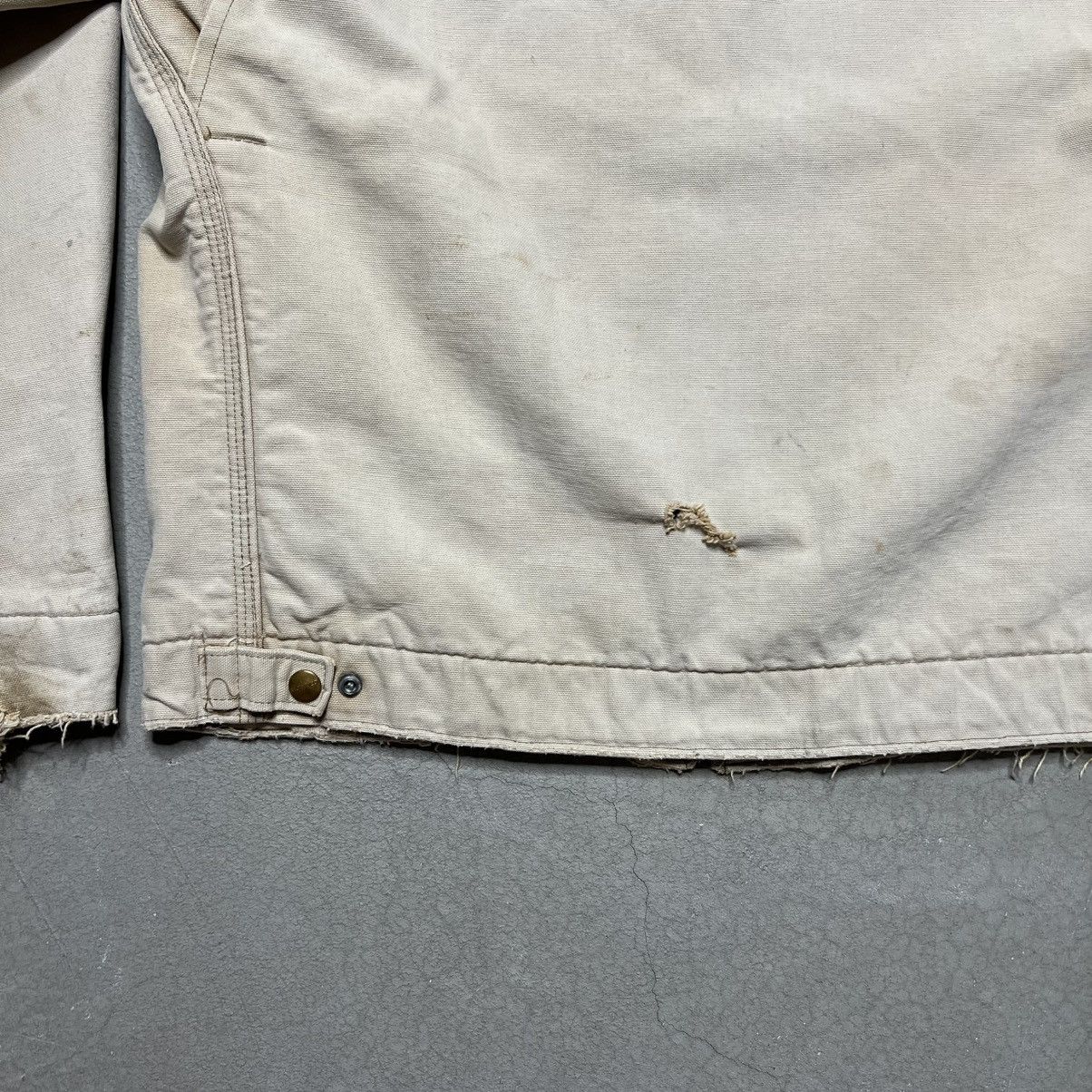 Carhartt Vintage 80s Faded Carhartt Detroit Jacket Blanket Lined Size US XL / EU 56 / 4 - 7 Thumbnail