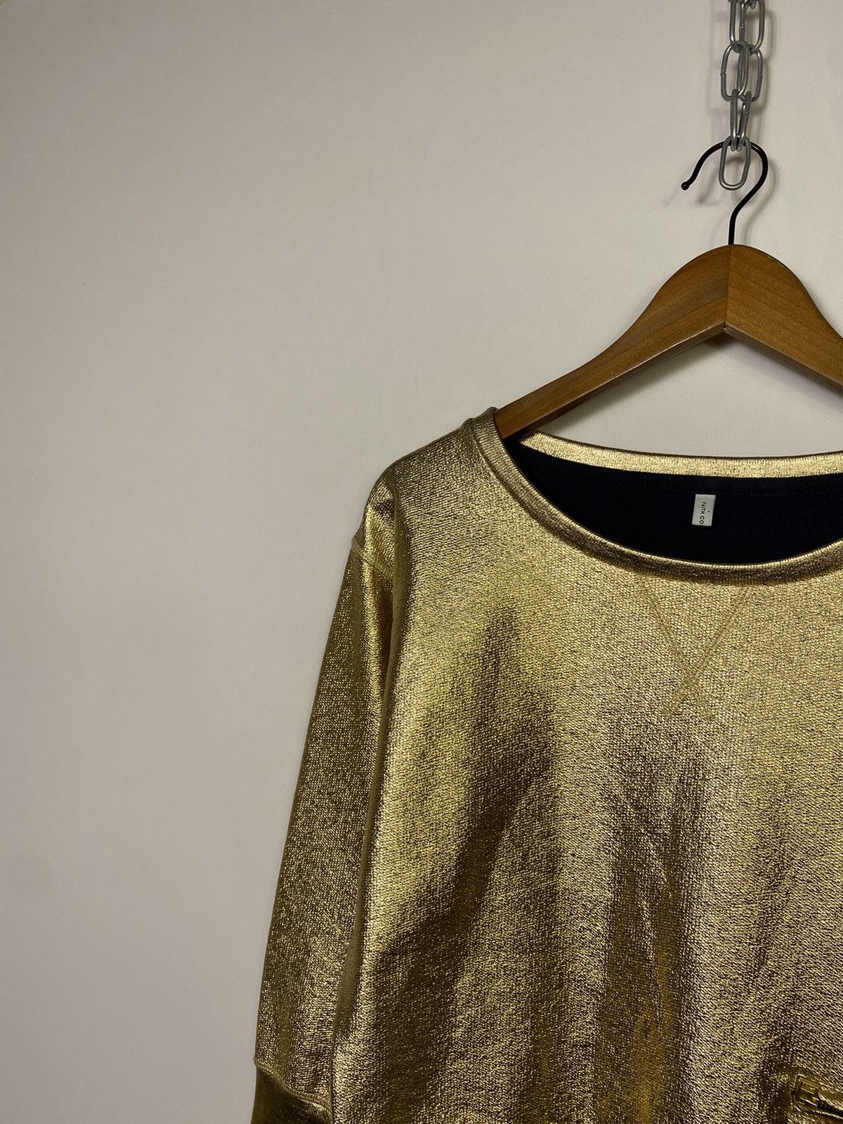 Faith Connexion 🔥🔥Faith Connexion Gold Cotton Y2k Sweatshirt Size M / US 6-8 / IT 42-44 - 5 Thumbnail