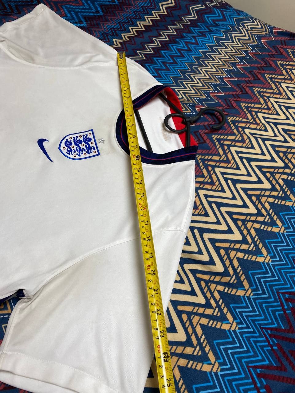 Nike T-Shirt Nike football England logo center jerseys Vintage Size US XL / EU 56 / 4 - 13 Thumbnail