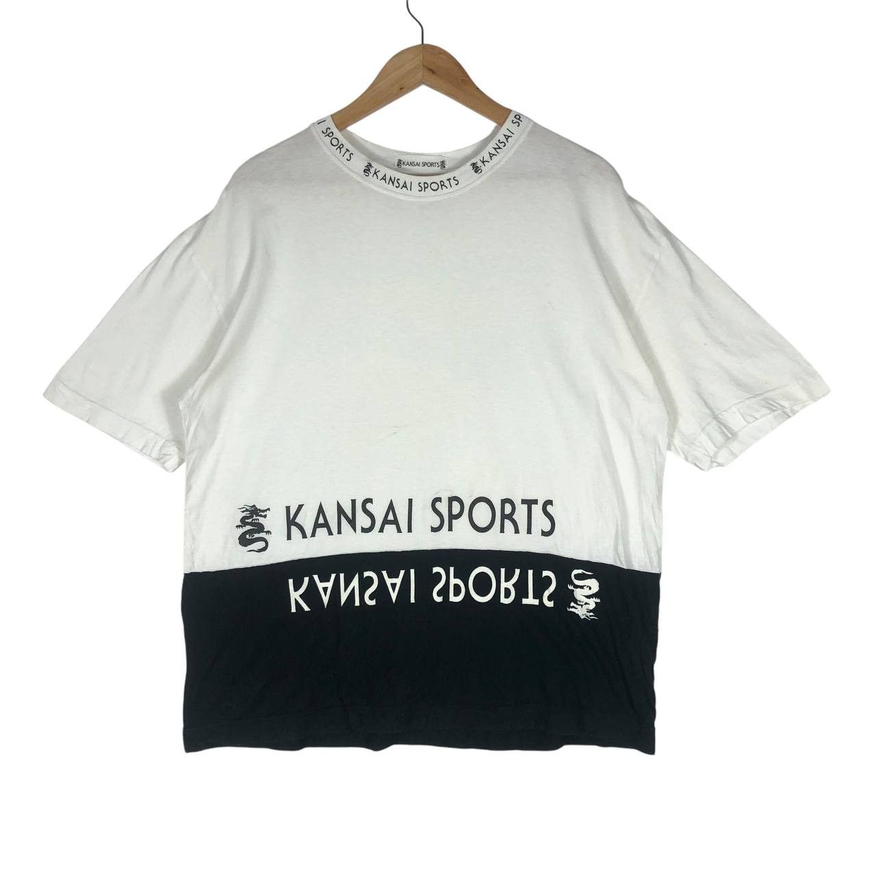 Japanese Brand × Kansai Yamamoto × Vintage Vintage Kansai Sport Spell Out T-Shirt Size US M / EU 48-50 / 2 - 1 Thumbnail