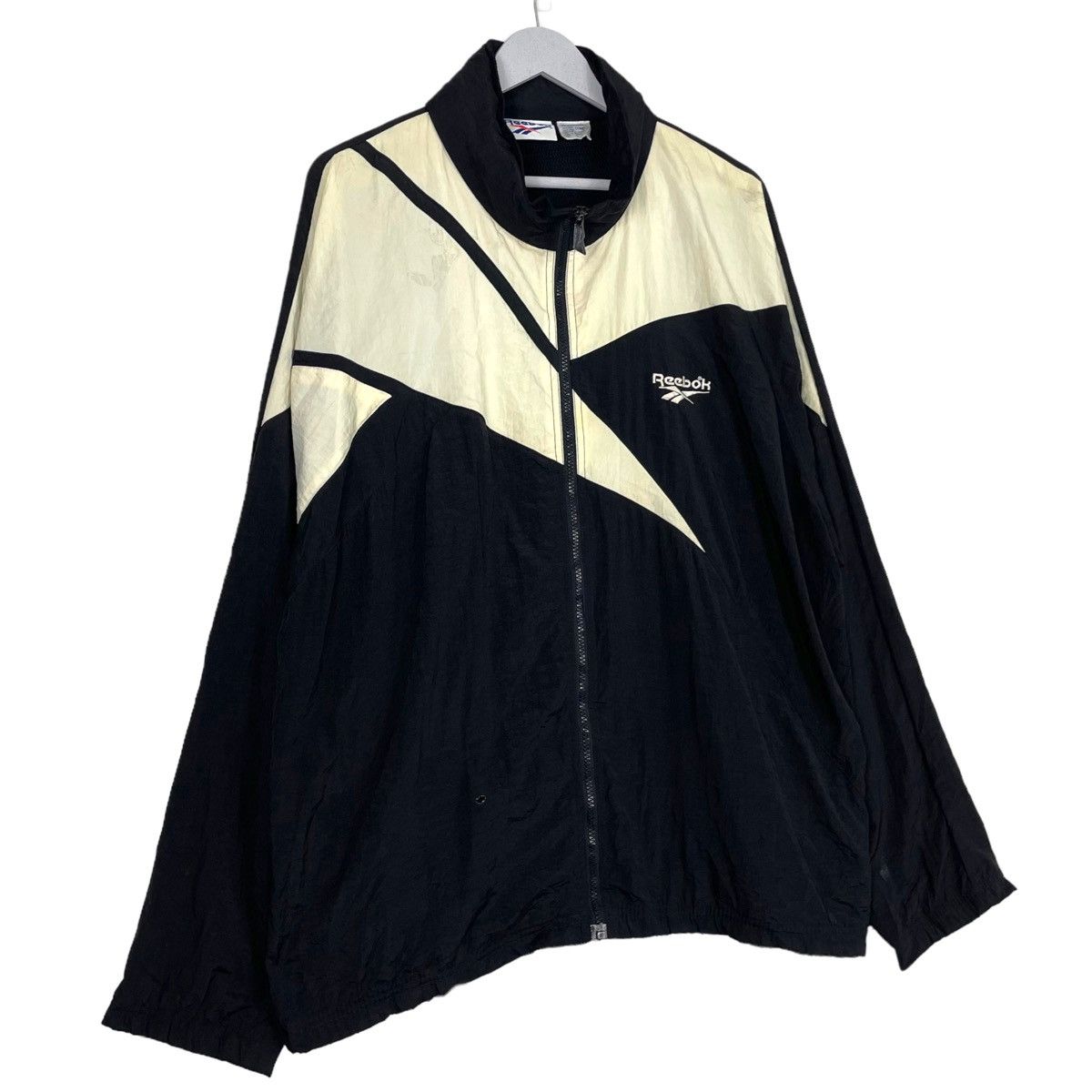 Reebok × Vintage 💥VINTAGE 90s REEBOK BIG LOGO BAGGY WINDBREAKER Size US L / EU 52-54 / 3 - 3 Thumbnail