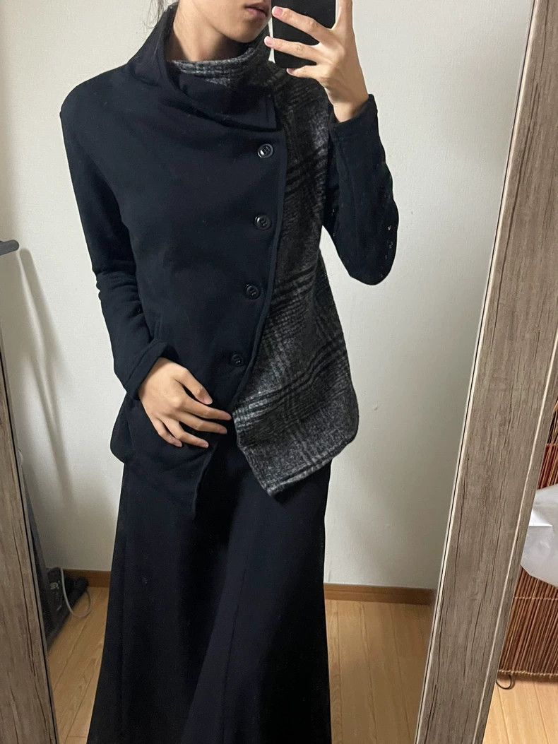 Yohji Yamamoto Yohji YamamotoWool patchwork jacket 2503-Nextarrow Size US M / EU 48-50 / 2 - 2 Thumbnail