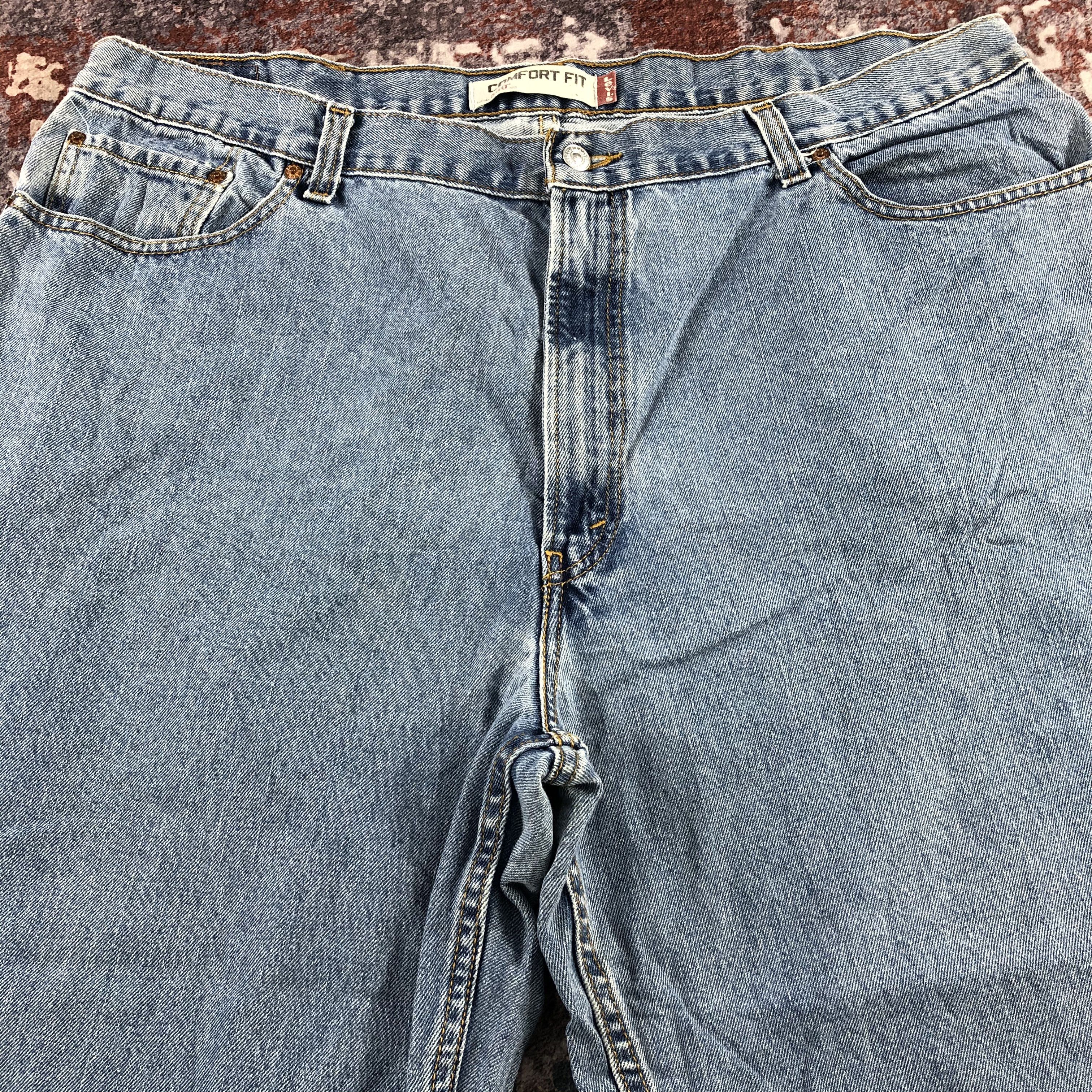 Levi's × Vintage Vintage Blue Wash Levis 560 Jeans-JM2994 Size US 43 - 3 Thumbnail