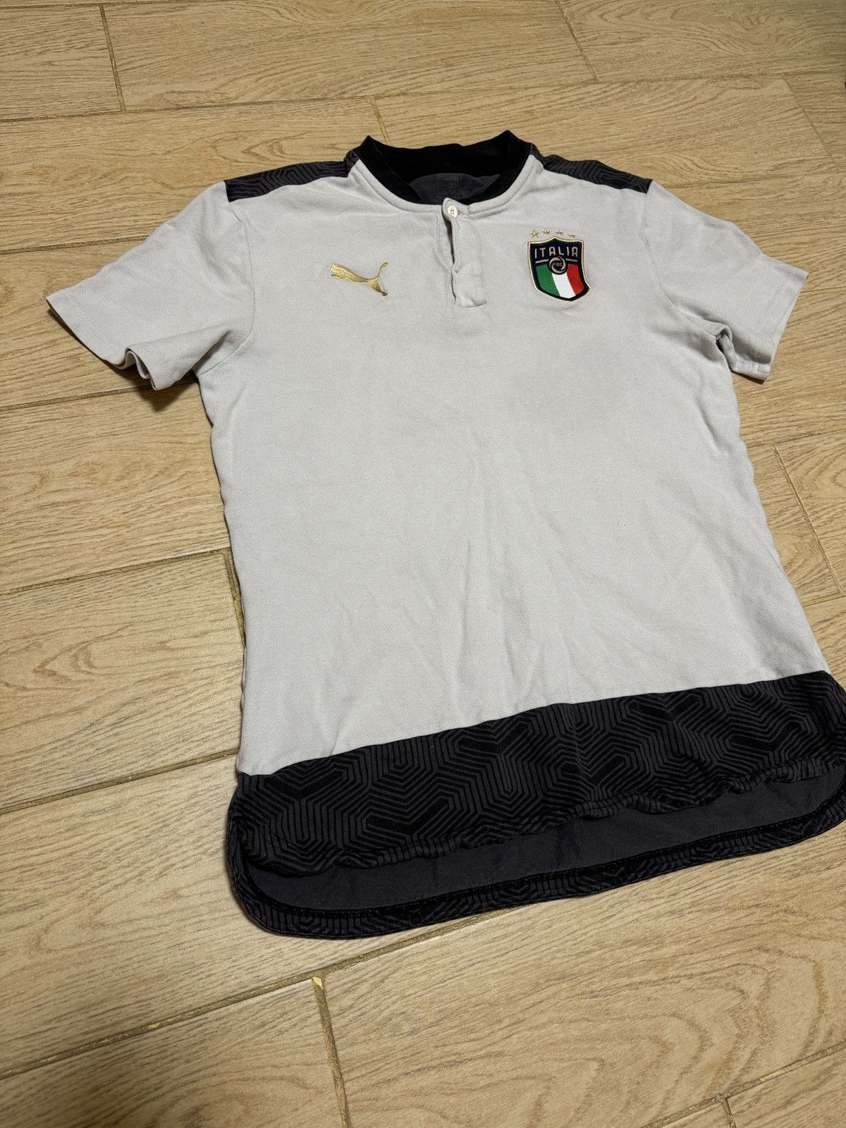 Puma × Vintage Vintage Italia Puma distressed jersey soccer Size US L / EU 52-54 / 3 - 3 Thumbnail