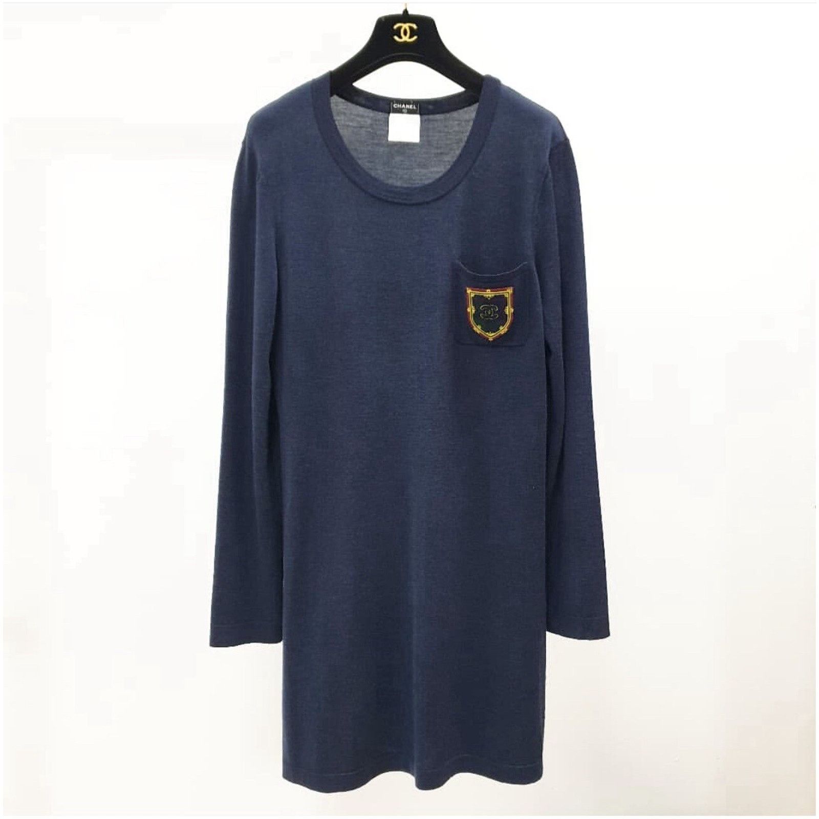 Chanel Chanel 2013 Paris-Edinburgh Tunic Dress Sz.44 Size L / US 10 / IT 46 - 1 Thumbnail
