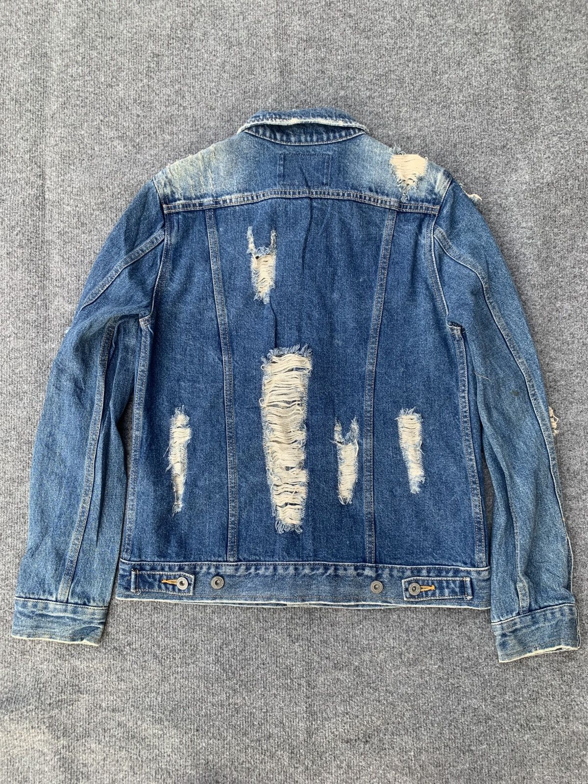 MOUSSY Distressed mossy Jacket jeans Size US S / EU 44-46 / 1 - 10 Thumbnail
