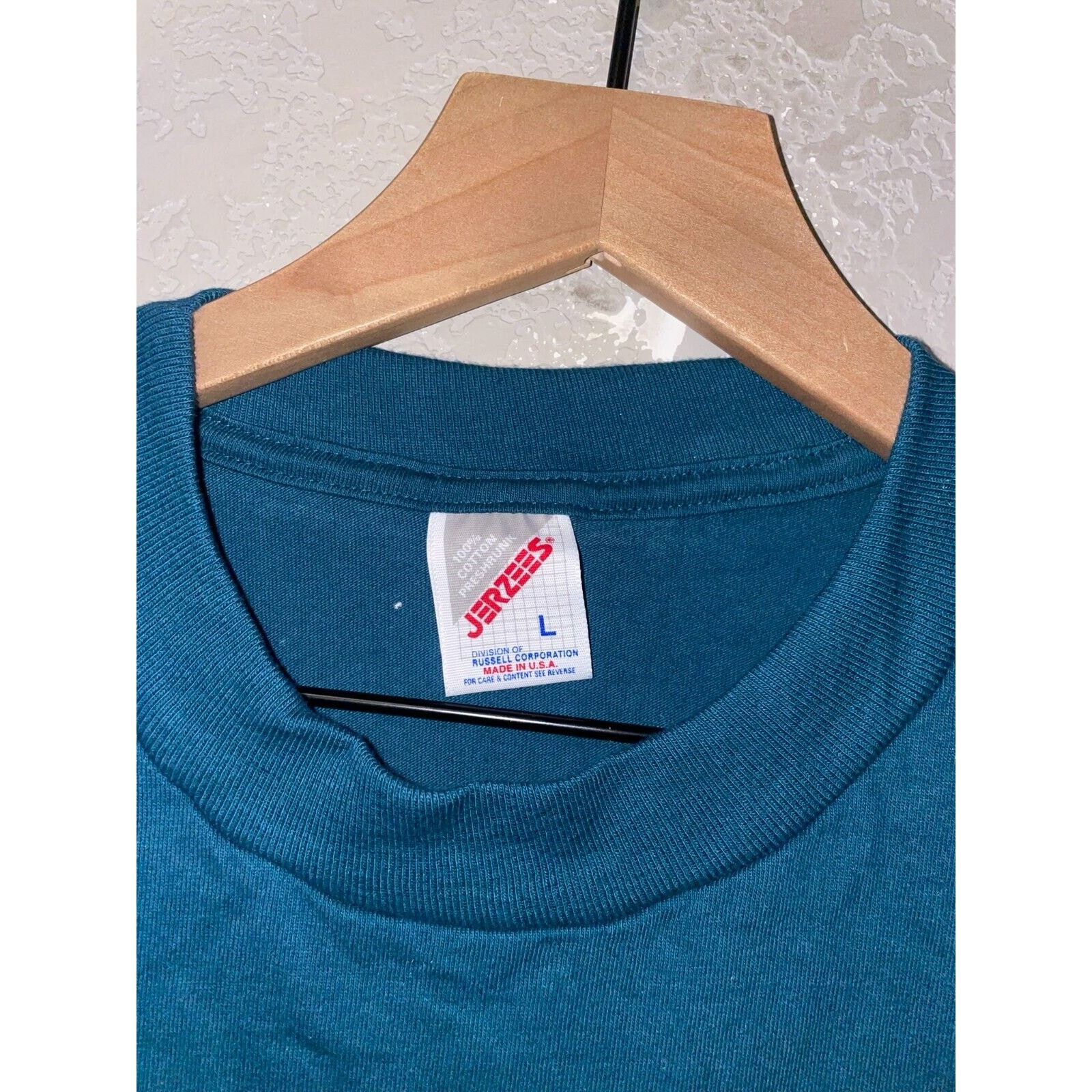 Jerzees Vintage Arizona Shirt Cactus Flower Print Graphic Tee 90s L Size US L / EU 52-54 / 3 - 8 Thumbnail