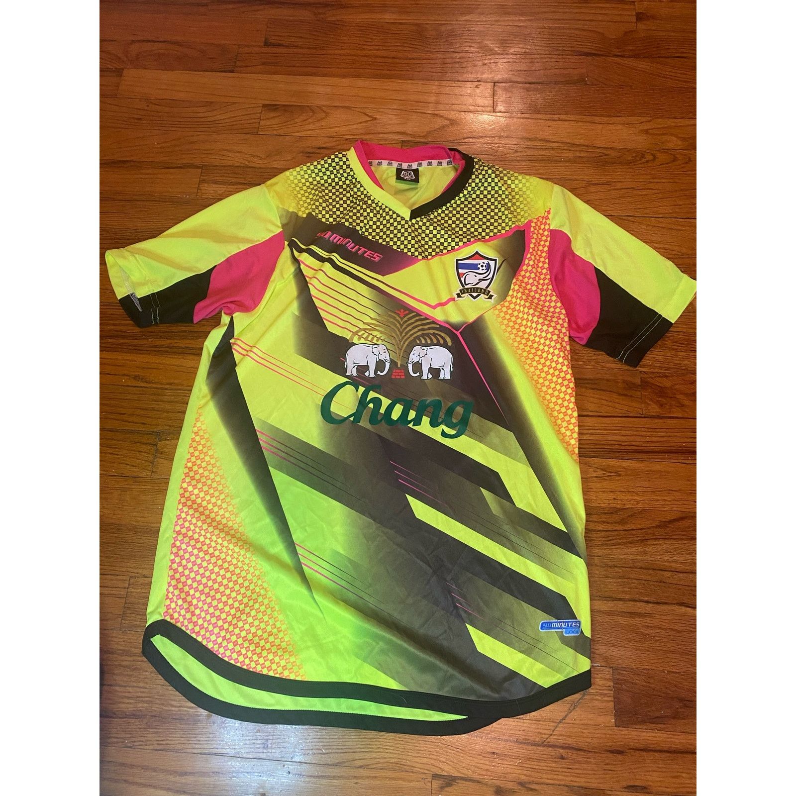 Other Thailand Jersey Football Soccer Trikot Chang 90minutes ig93 Size US M / EU 48-50 / 2 - 2 Thumbnail