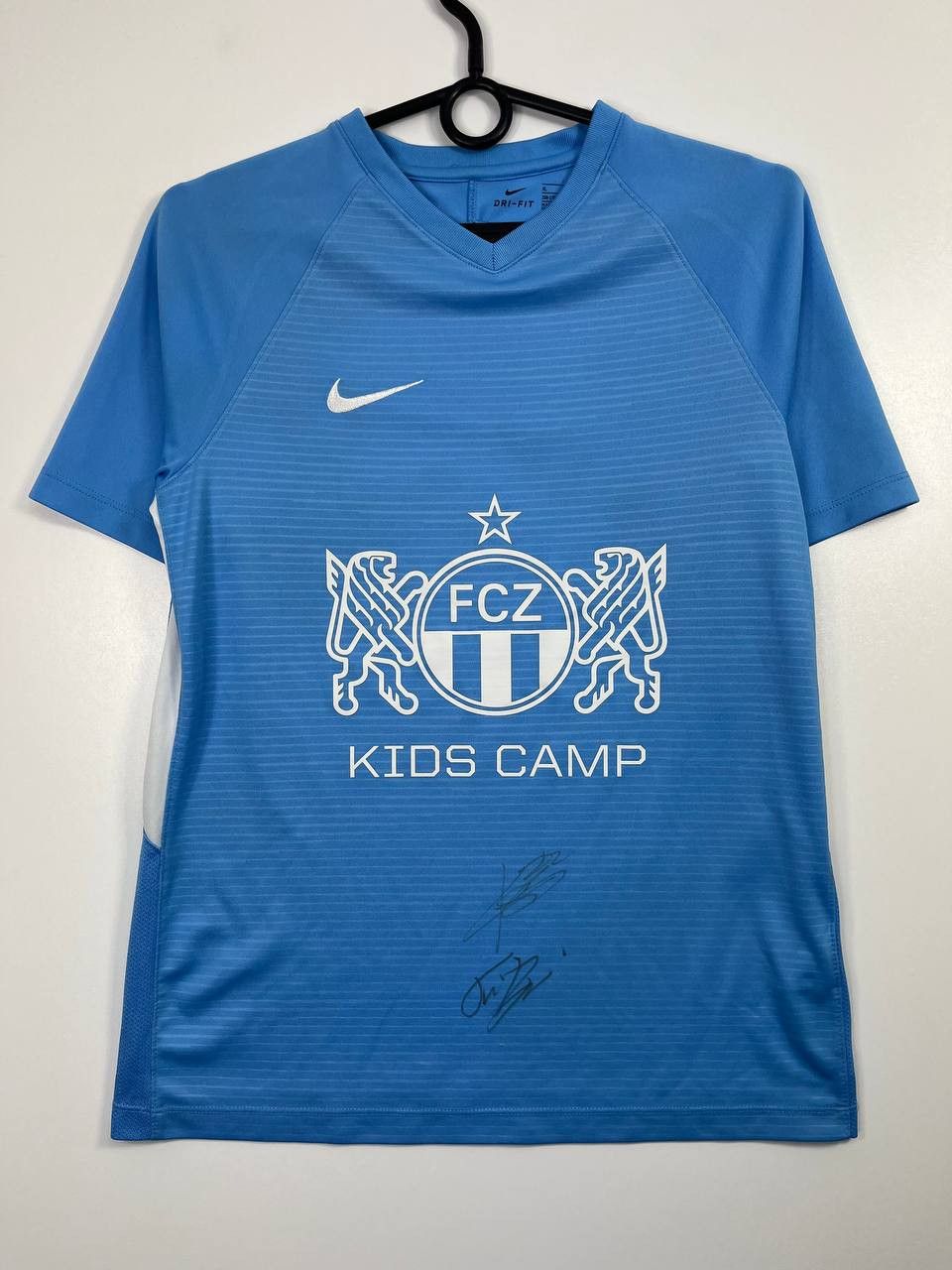 Nike Nike Fc Zurich Football Shirt Jersey Blue Signed Size XL Size US S / EU 44-46 / 1 - 1 Thumbnail