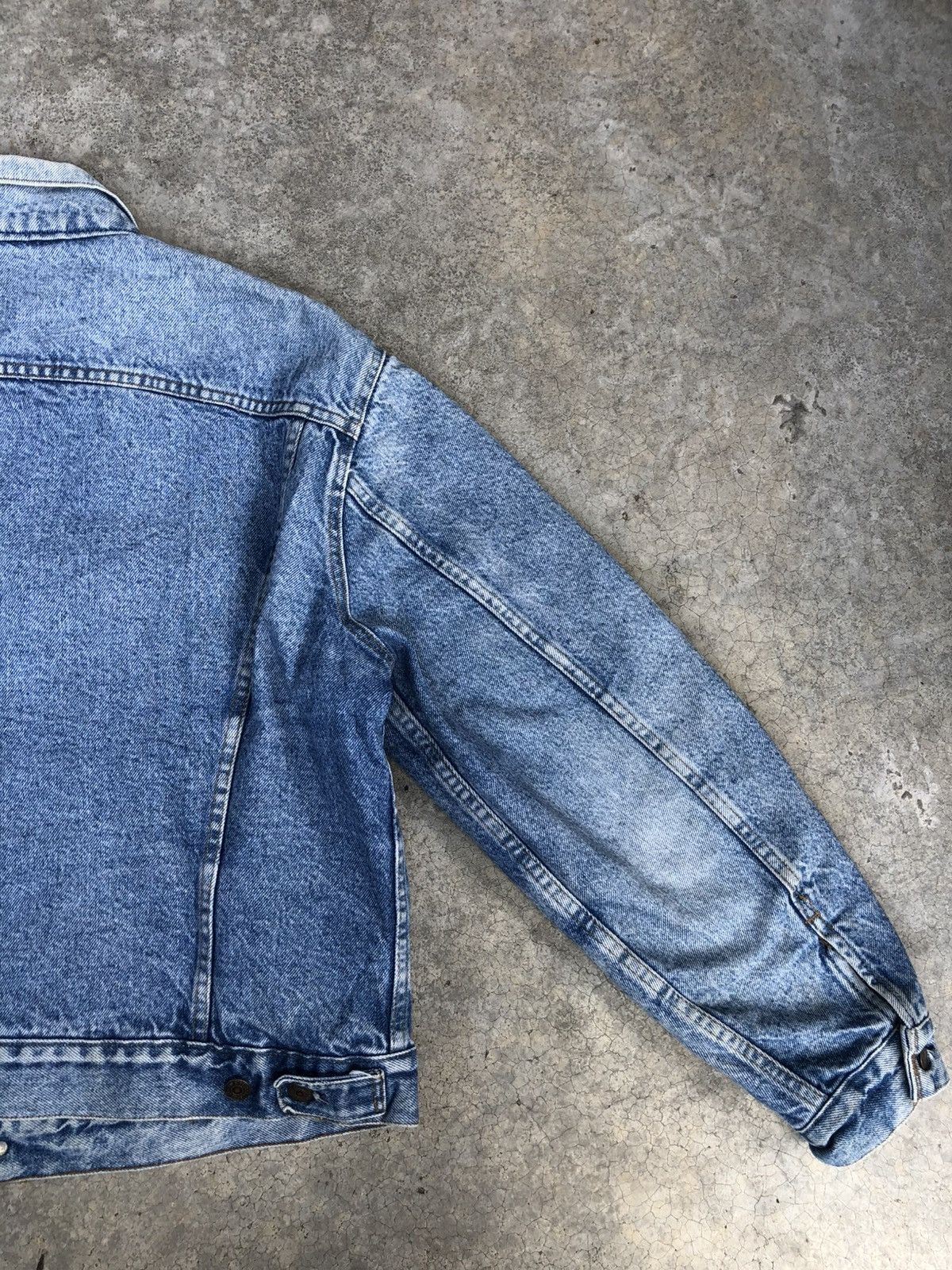 Levi's Vintage 80s 70s Levi’s Blanket Lined Denim Jacket Distressed Size US L / EU 52-54 / 3 - 10 Thumbnail