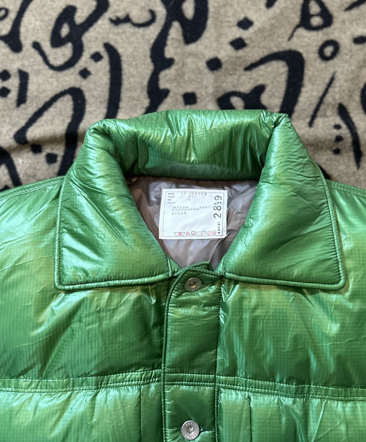 Sacai SACAI AW-22 Rip Stop Padded Jacket Size US L / EU 52-54 / 3 - 3 Thumbnail