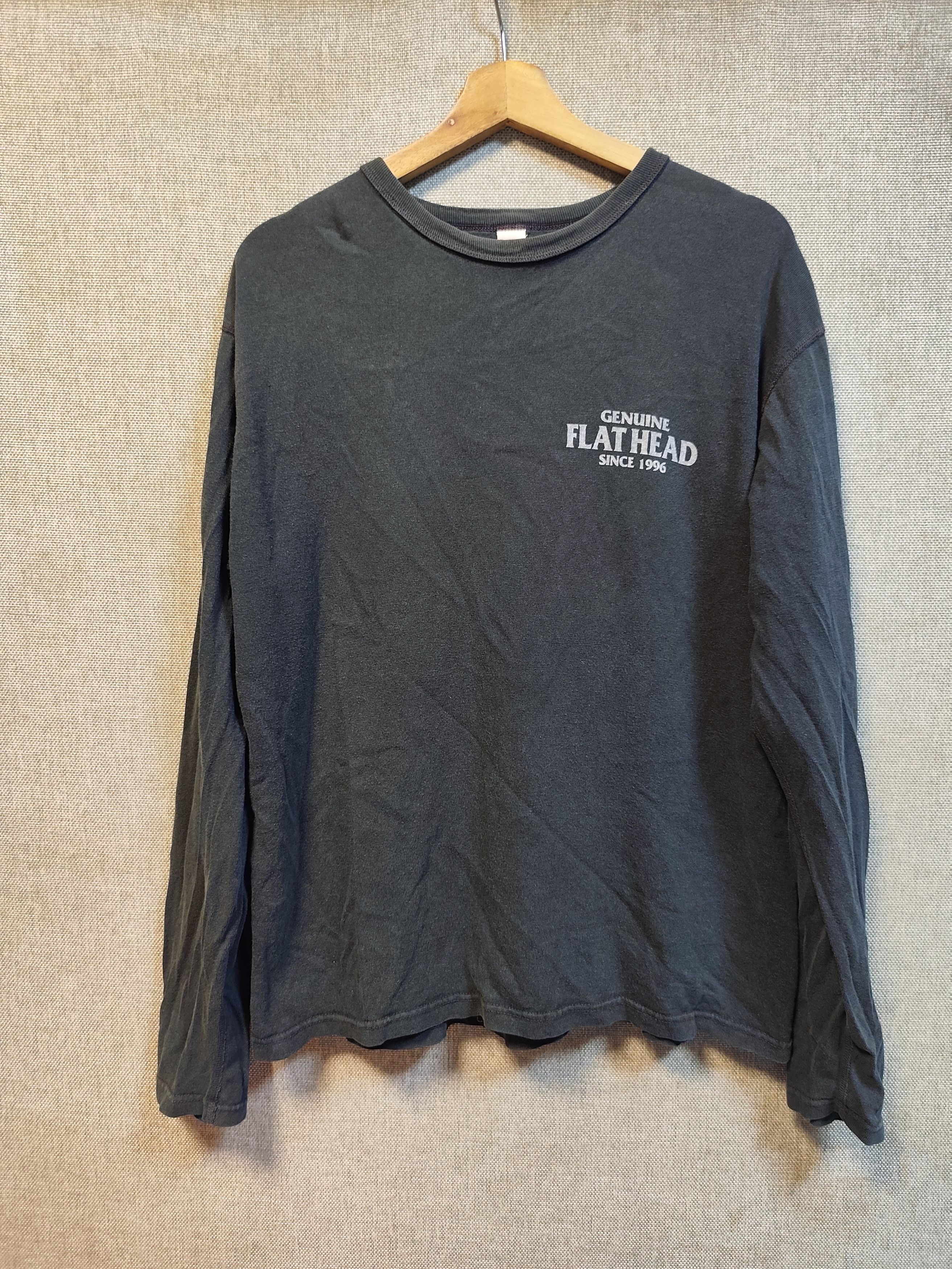The Flat Head T shirt long sleeve the flat head Size US M / EU 48-50 / 2 - 2 Thumbnail